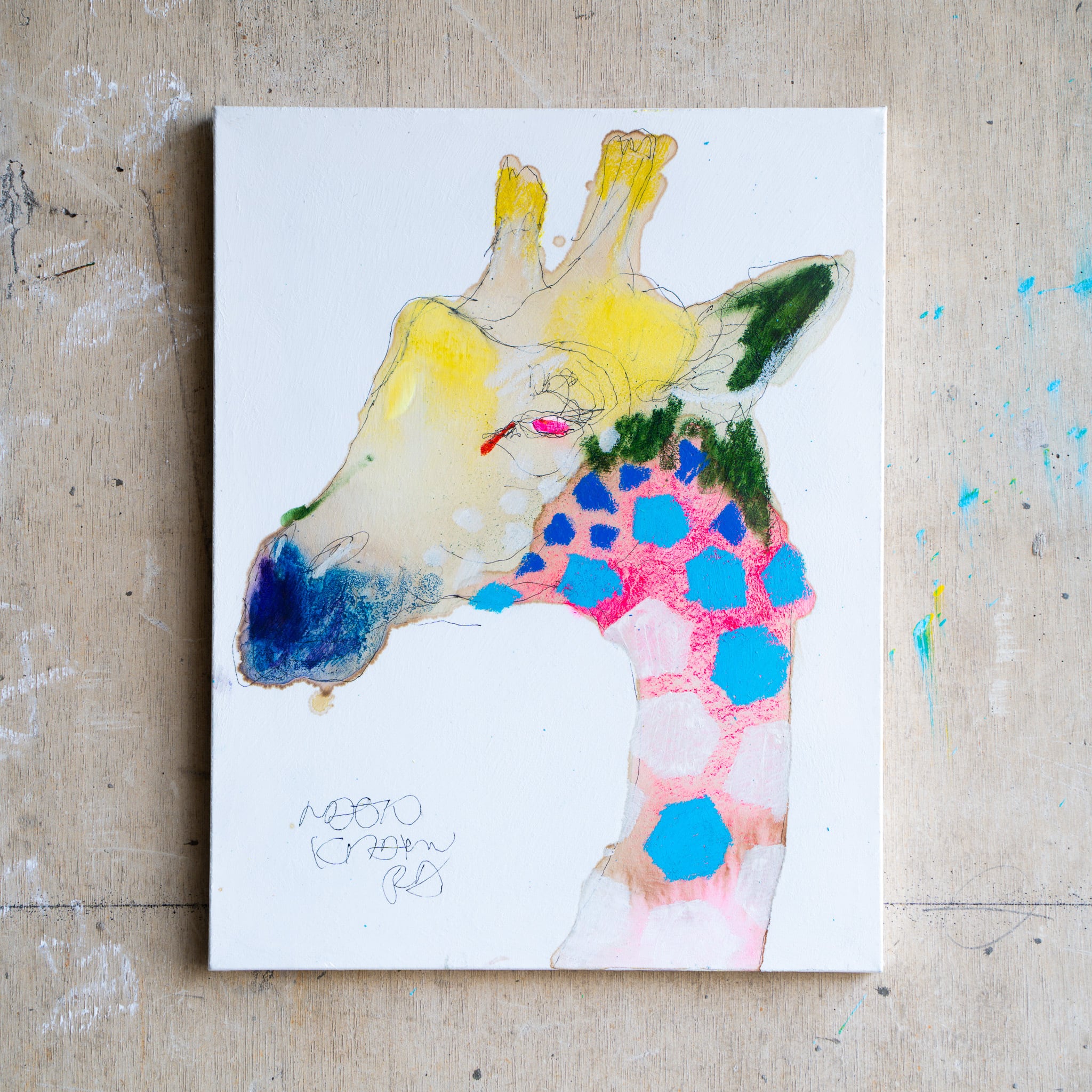 原画 F6「29560 誰かに寄り添って欲しいという願いのかけらだった