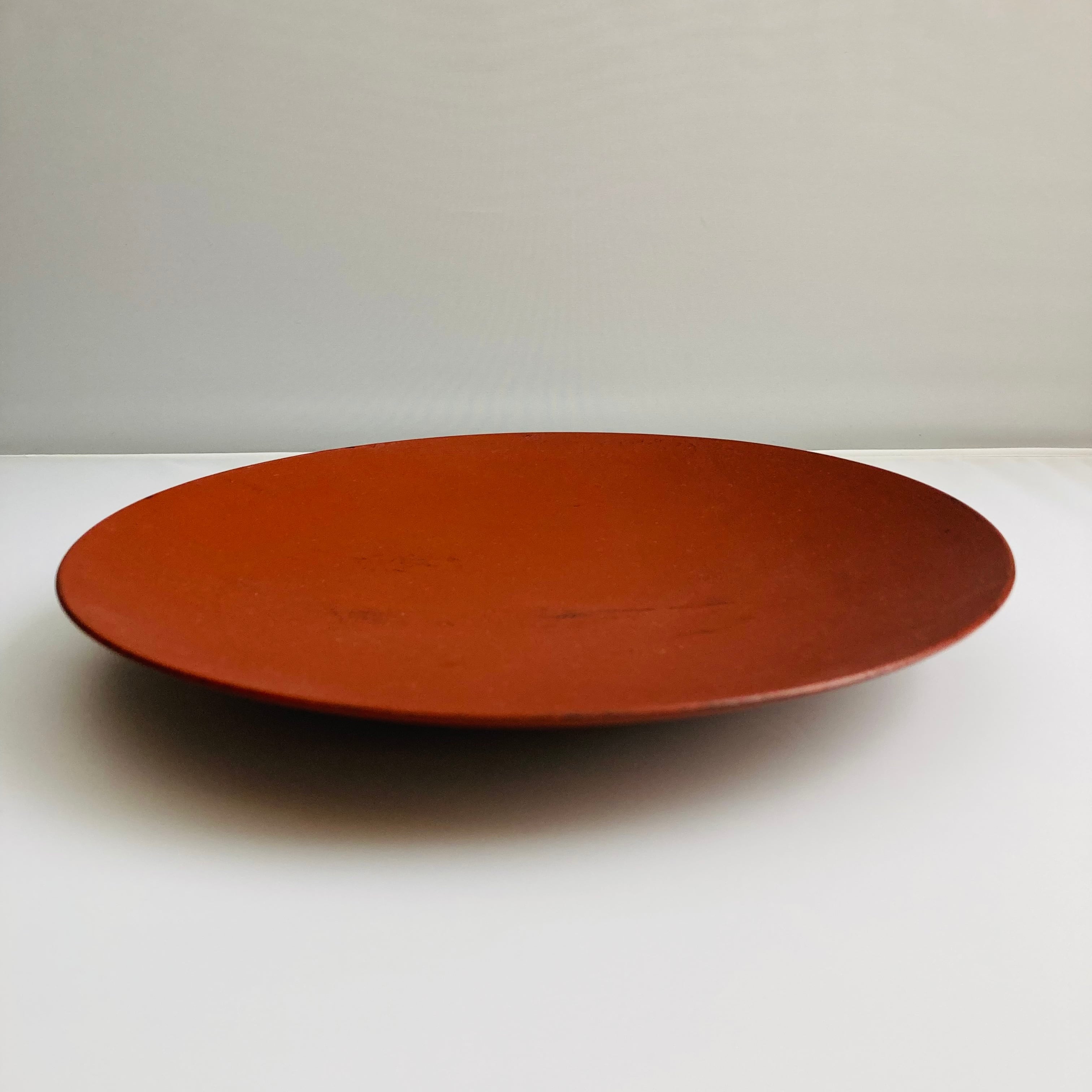 赤木明登 天廣皿8寸・赤 | artra online shop｜アルトラ オンライン