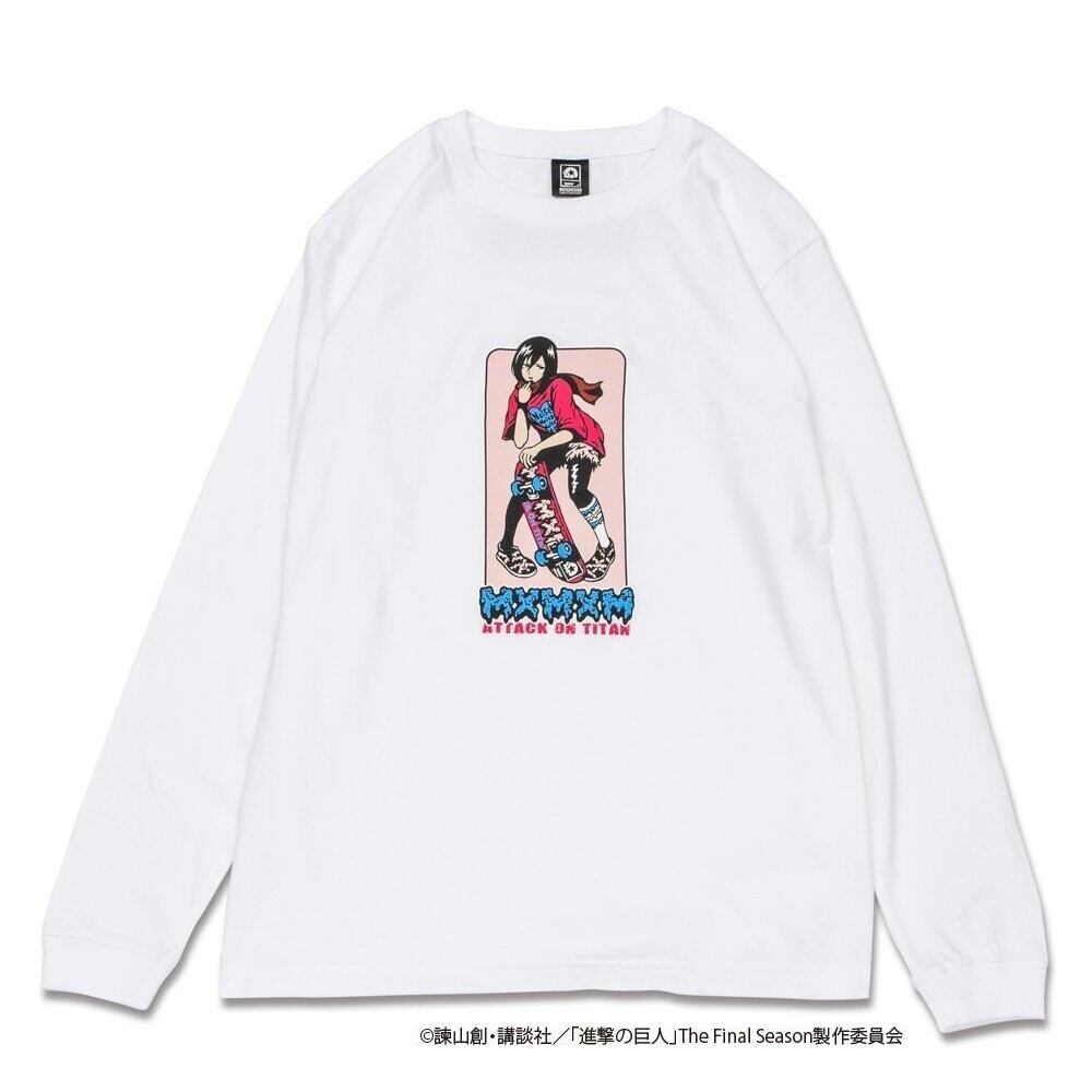 進撃の巨人 x MxMxM 】“MAGICAL MOSH MIKASA” LONG TEE (非売品
