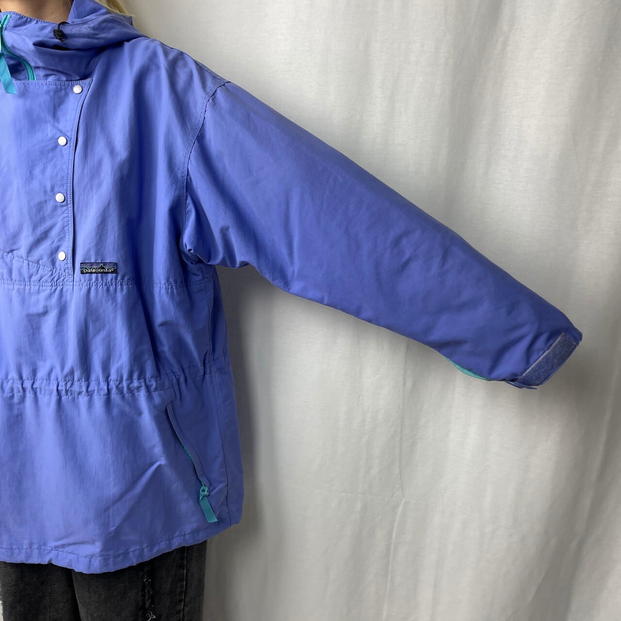 80〜90年代 patagonia パタゴニア 三角タグ Rマークロゴ ナイロン