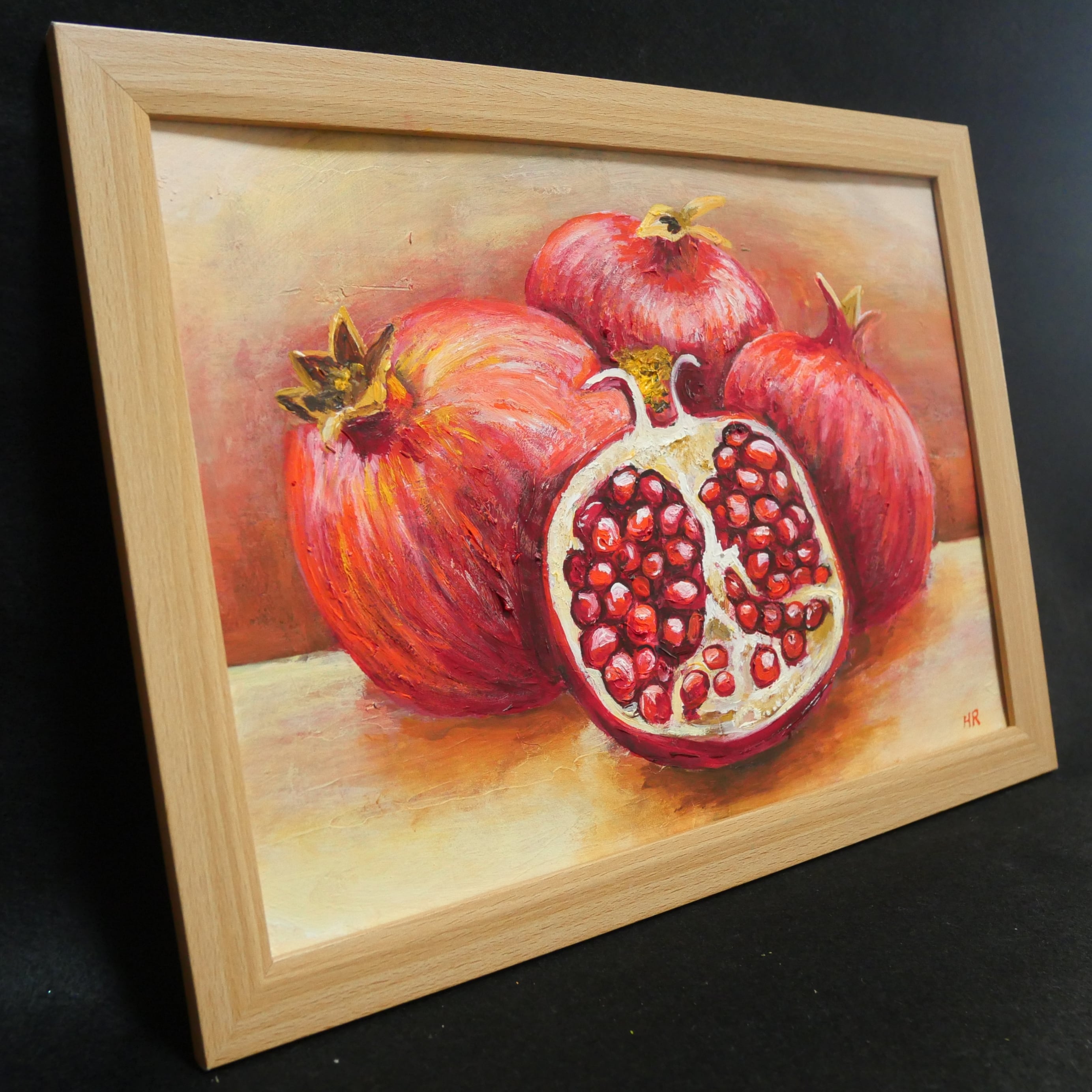 油絵 絵画 【ザクロ】 | HIROSHI1990