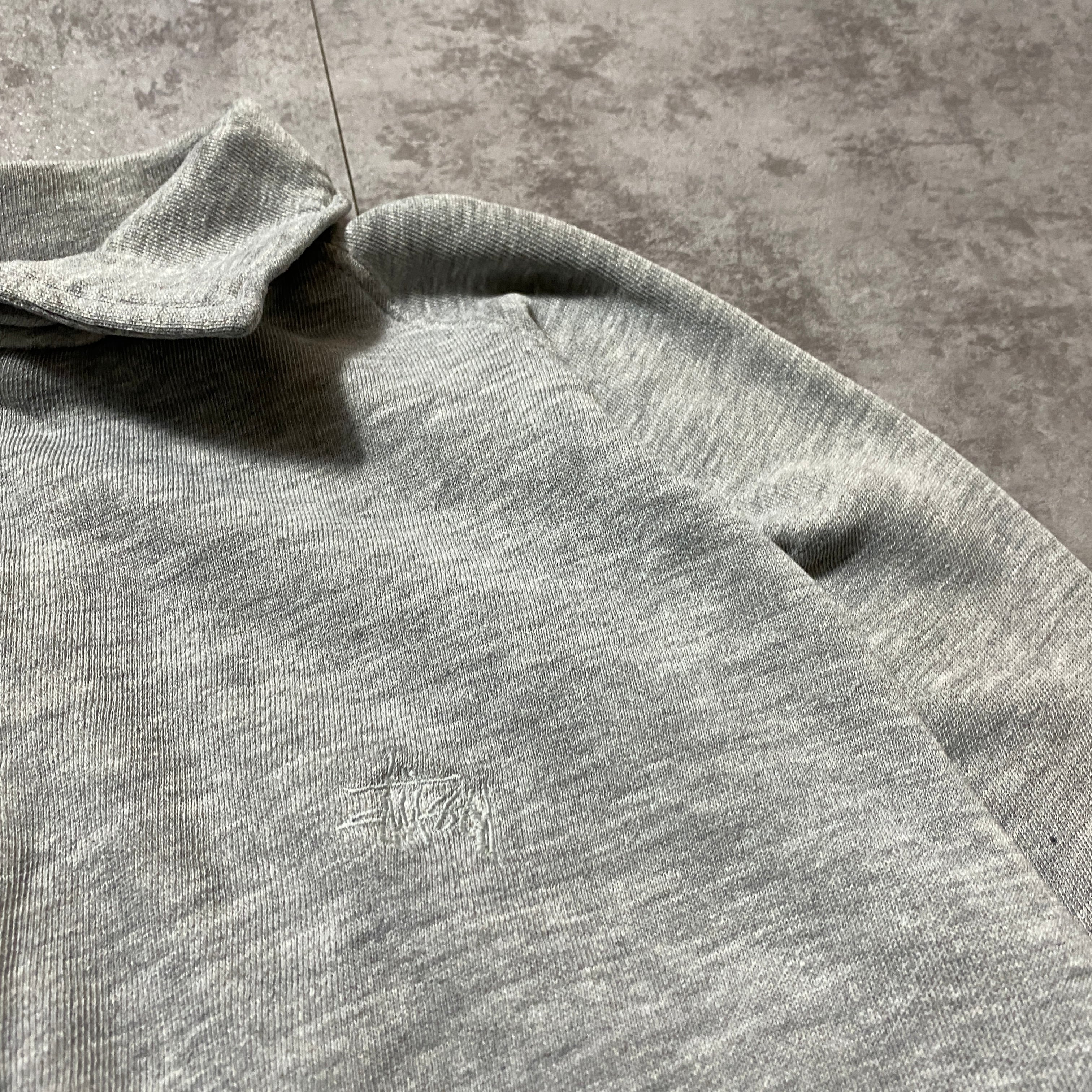 90's old stussy ステューシー ショーンフォント 刺繍ワンポイント