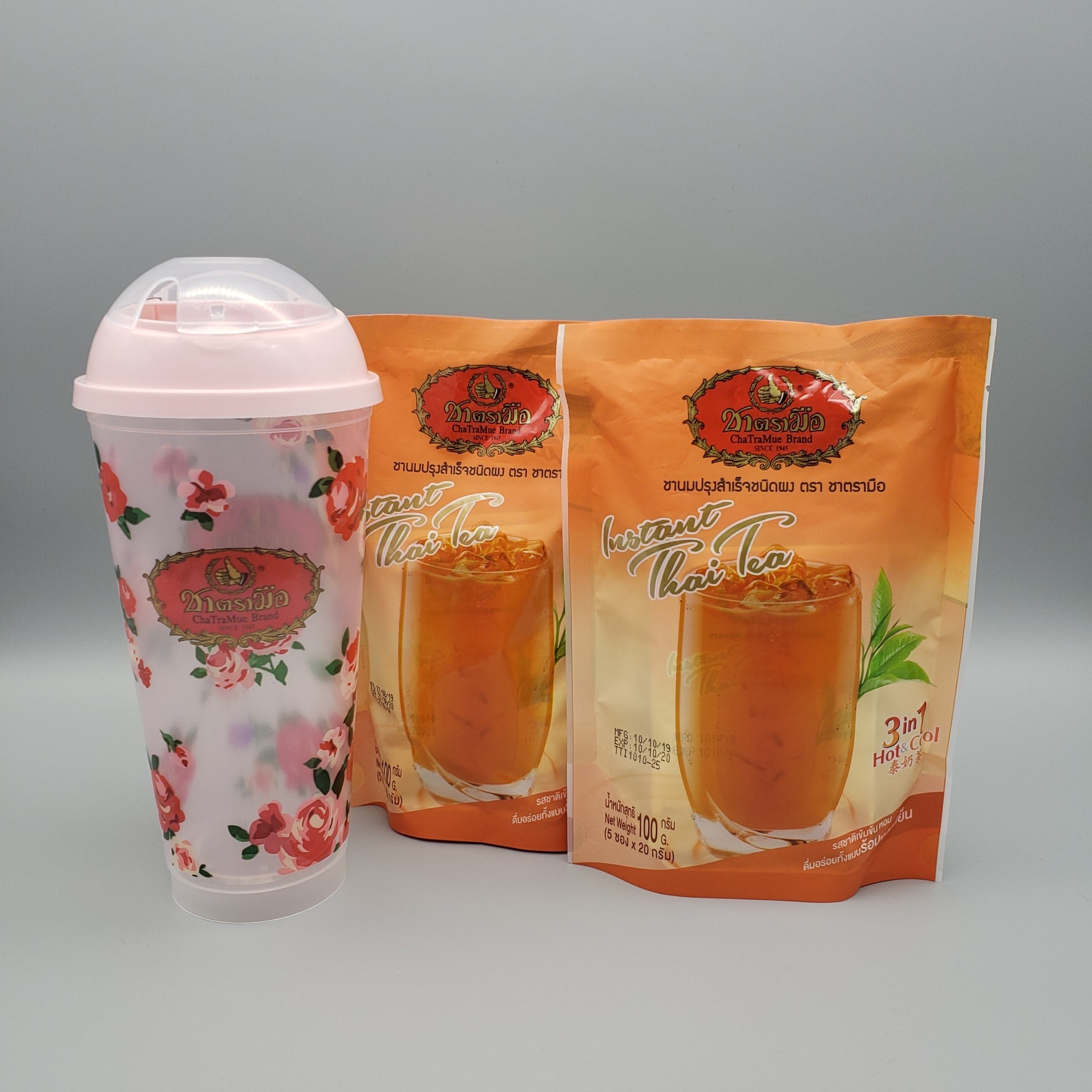 200g＜100g×2袋＞チャトラム―【Cha Tra Mue】3in1インスタント タイ