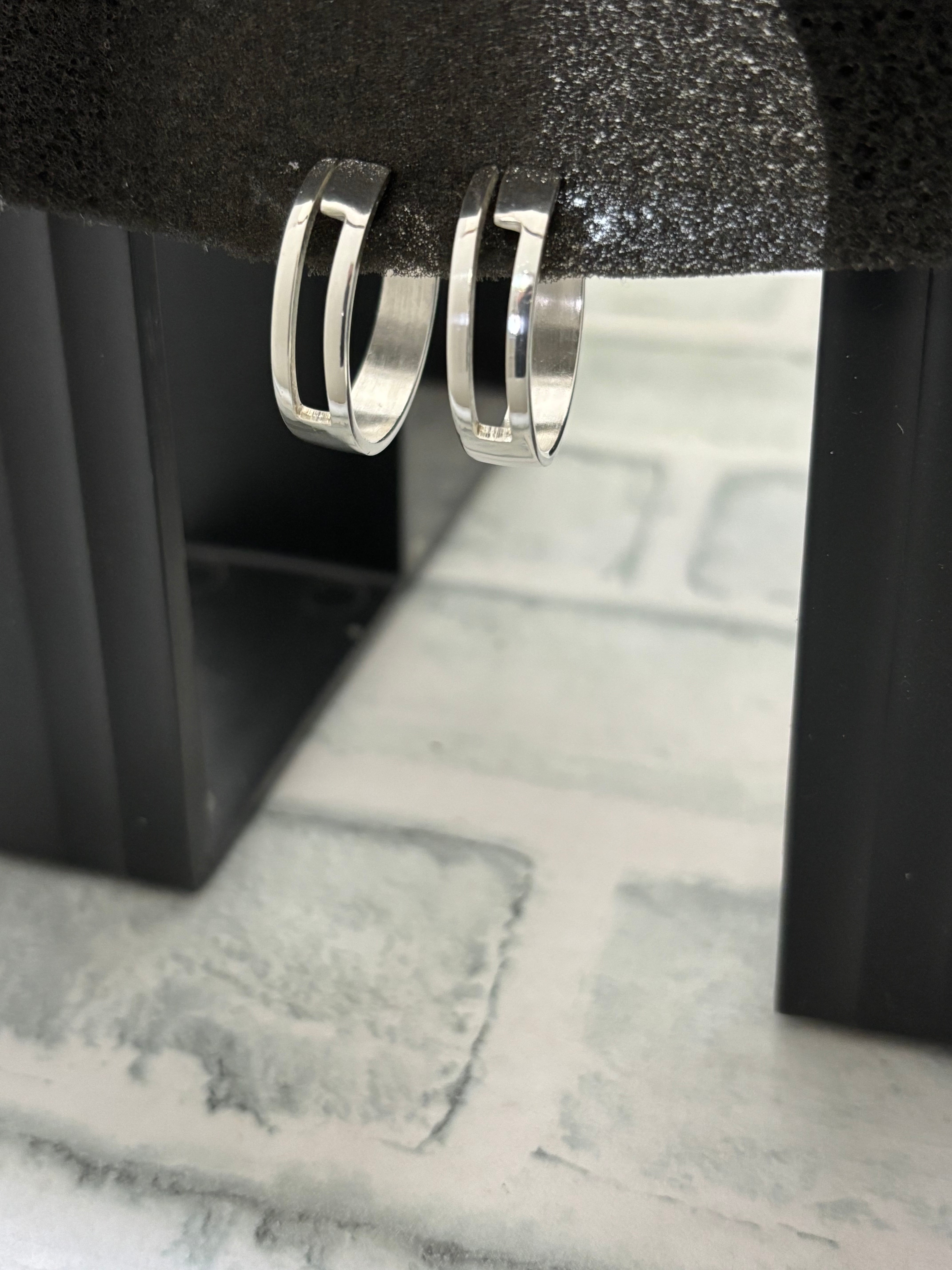 美品 オールドグッチ GUCCI Gシェイプ ピアス トムフォード期