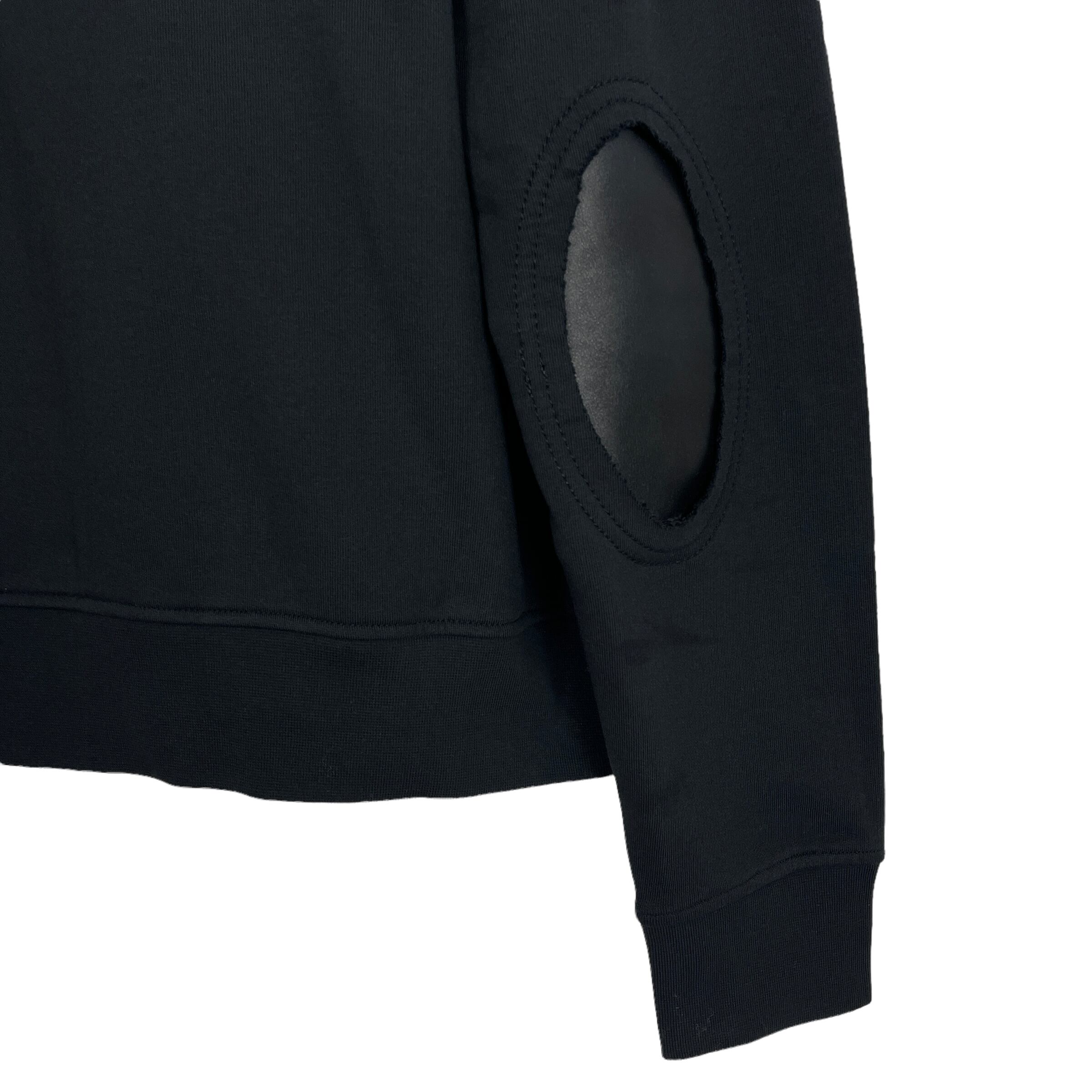 Maison Margiela(メゾン マルジェラ) エルボーパッチスウェット (black