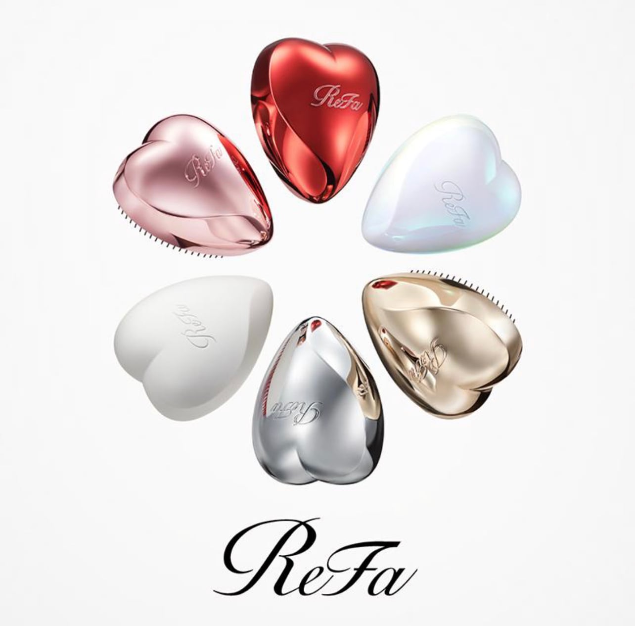 リファ】 ハートブラシ ReFa HEART BRUSH ローズゴールド ヘアブラシ
