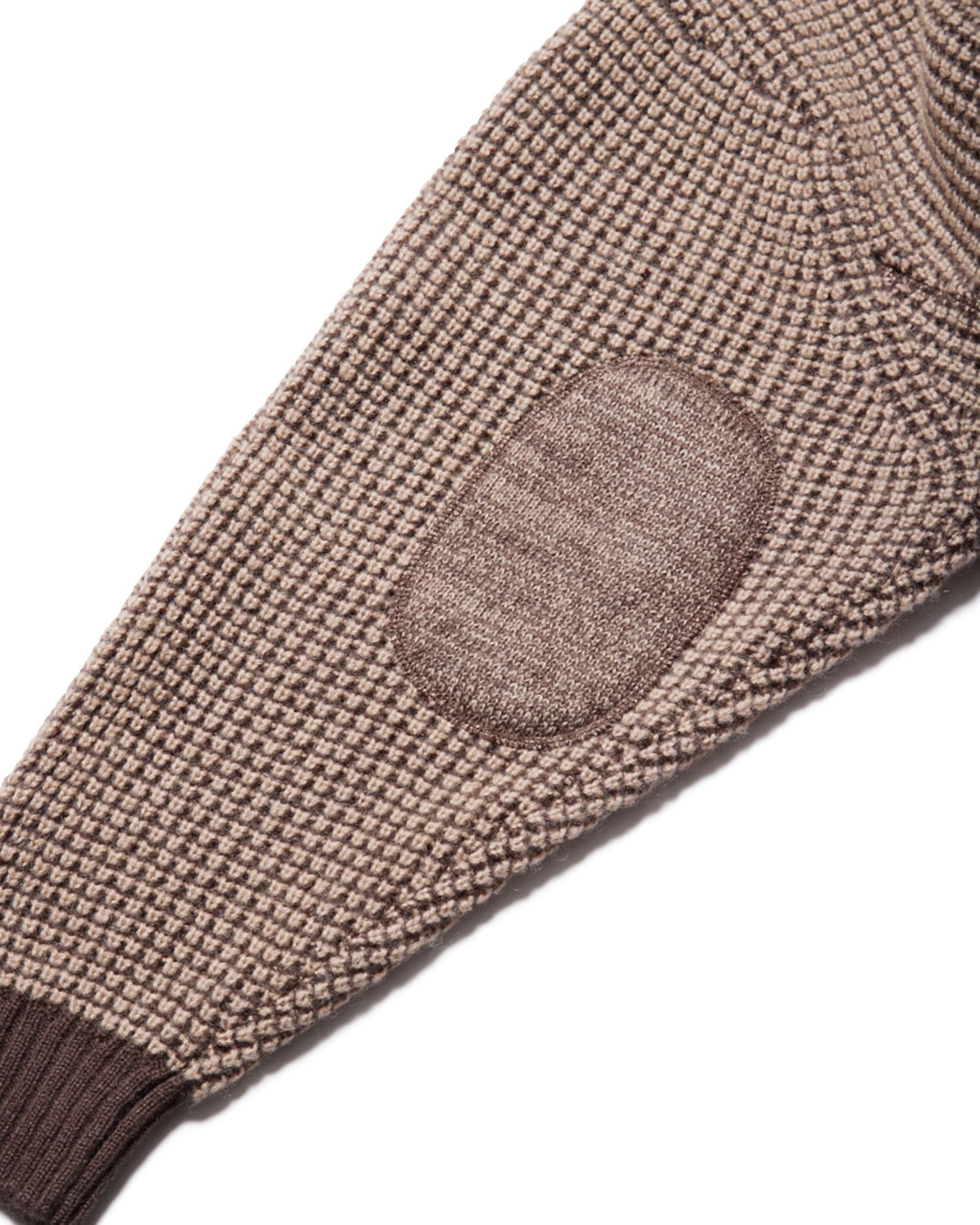 EVISEN / WAFFLE MOHAIR CREWNECK / BLACK/WHITE | LATITUDE