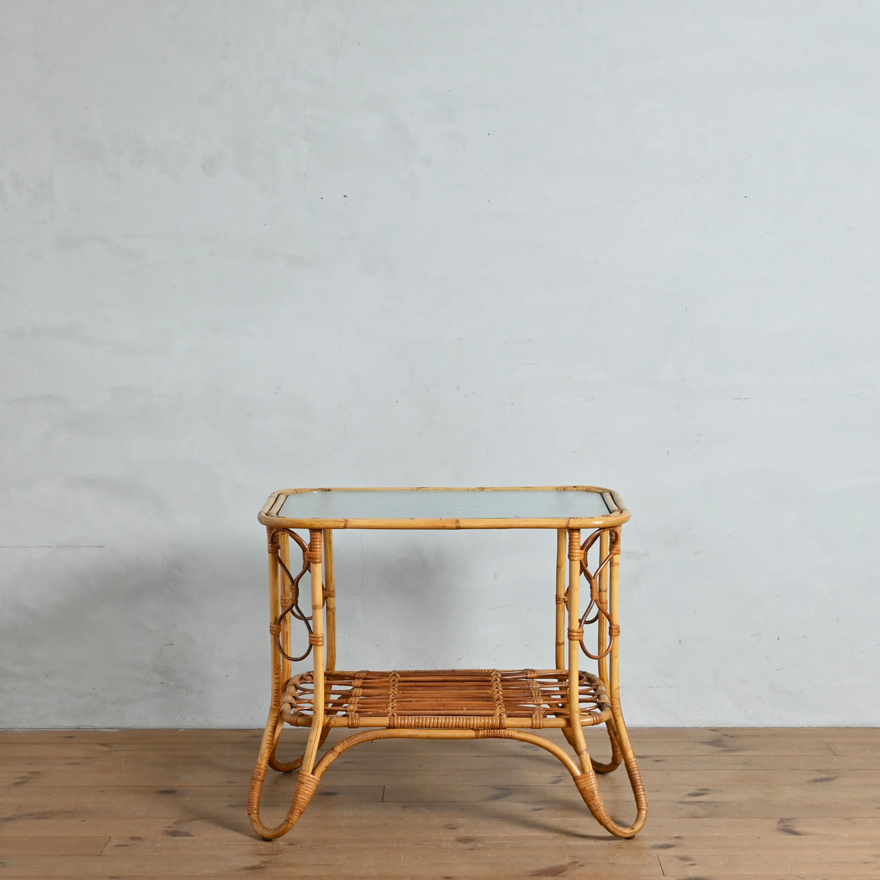 Side Table / サイド テーブル〈 コーヒーテーブル・テーブル・ラタン