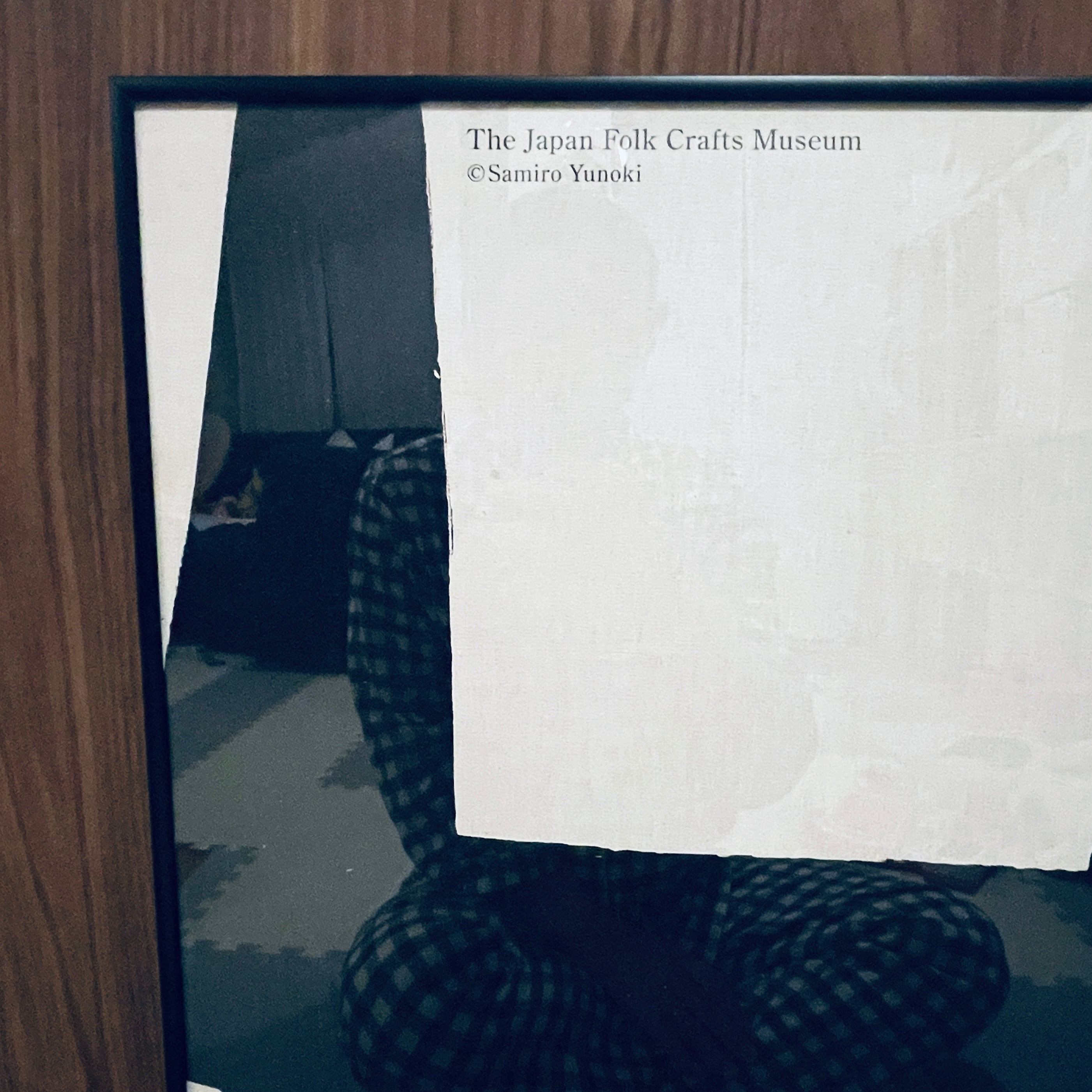 額装付き 柚木沙弥郎 日本民藝館 「隅」限定ポスター | 東京古着日和