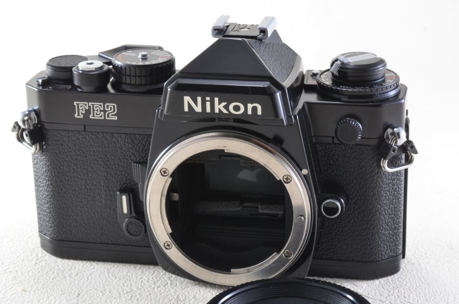 Nikon FE2 ブラックボディ Dマーク 整備済 ニコン（51171