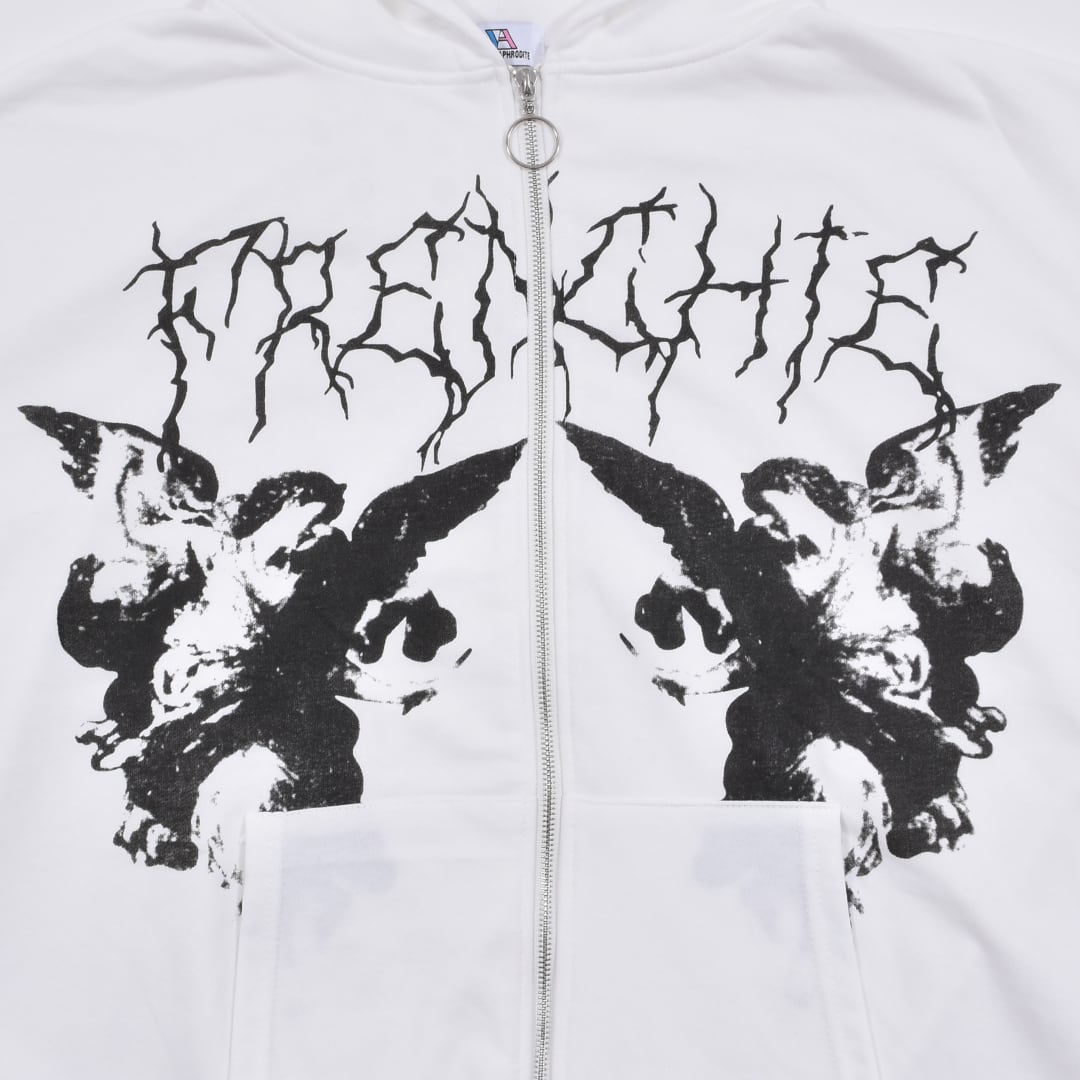 2/4 完売→再入荷！】ANGEL ZIPパーカー | VOLCAN&APHRODITE