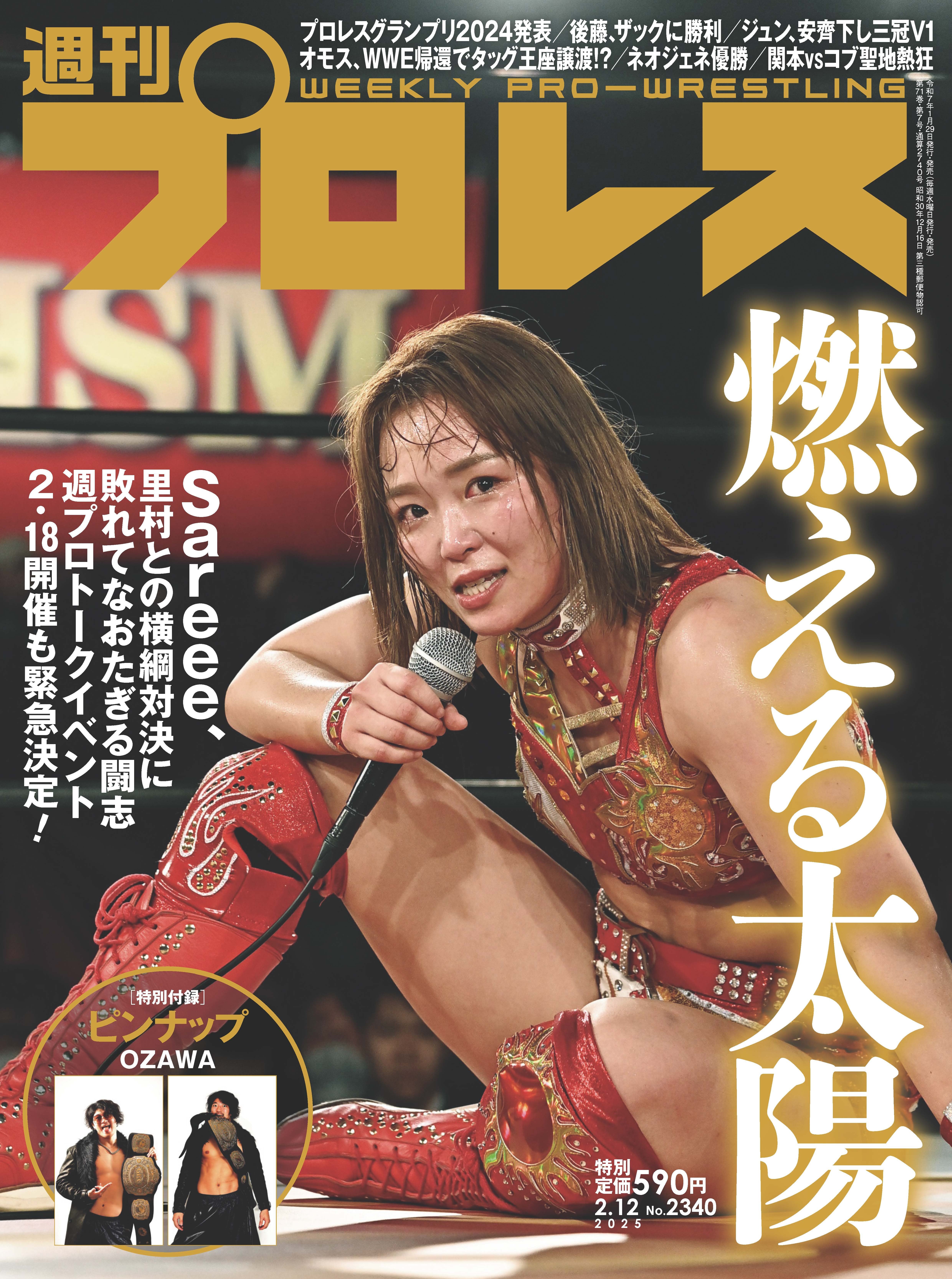 週刊プロレスNo.2340 (2025年2月12日号／1月29日発売) | 週刊プロレス