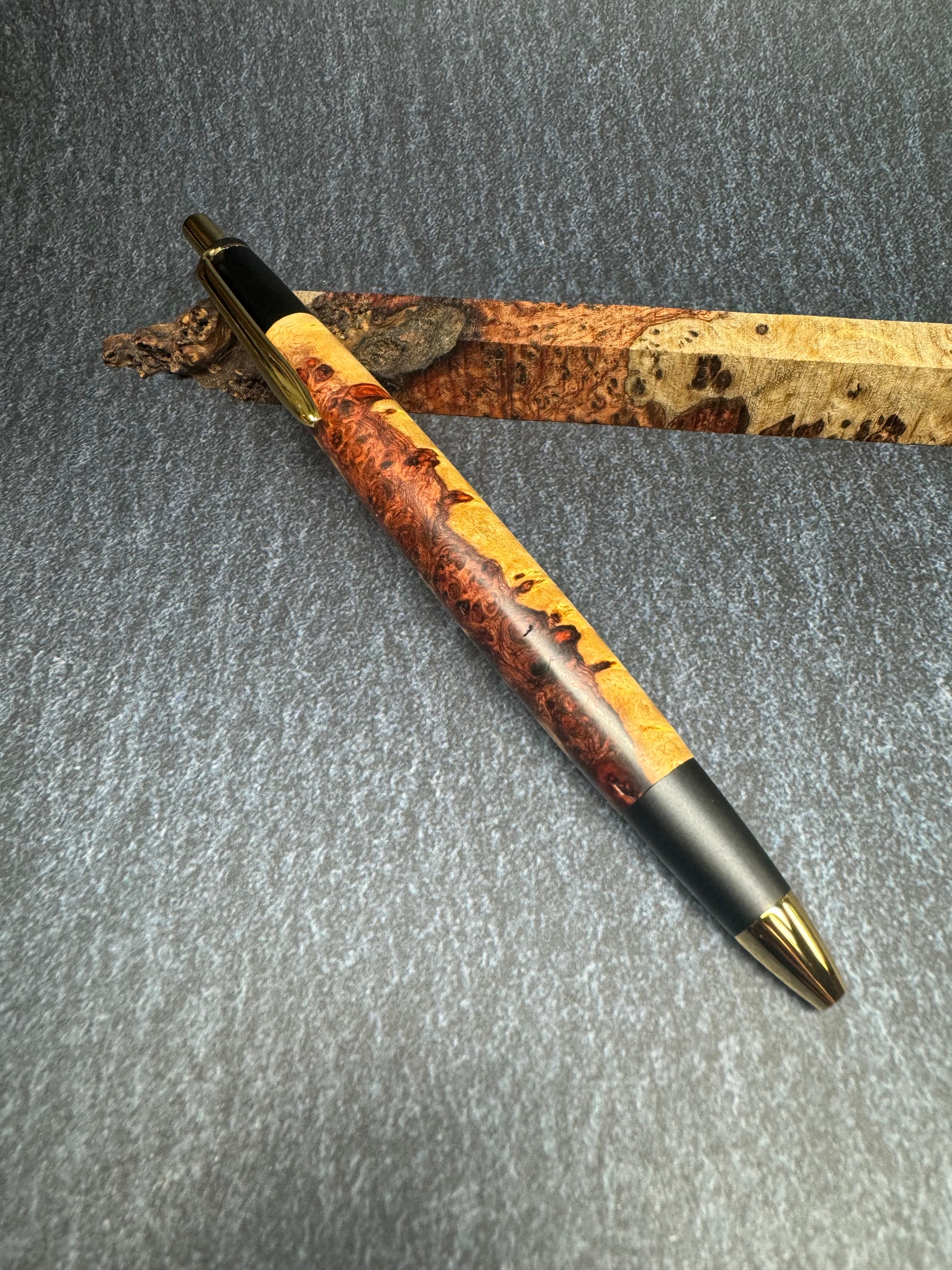 本花梨瘤杢紅白超極上 シャープペンシル | あけぼの工房