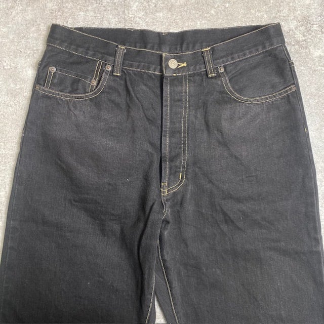 RRL 5ポケットブラックデニム USA製 Ralph Lauren Double RL ダブル