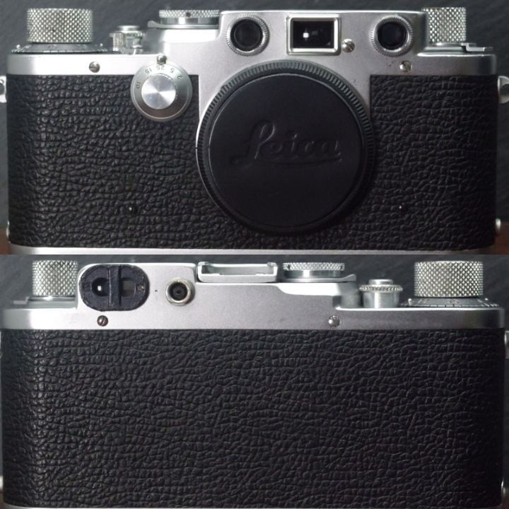 バルナックライカⅢf フルオーバーホール済！ 純正樹脂グッタペルカ