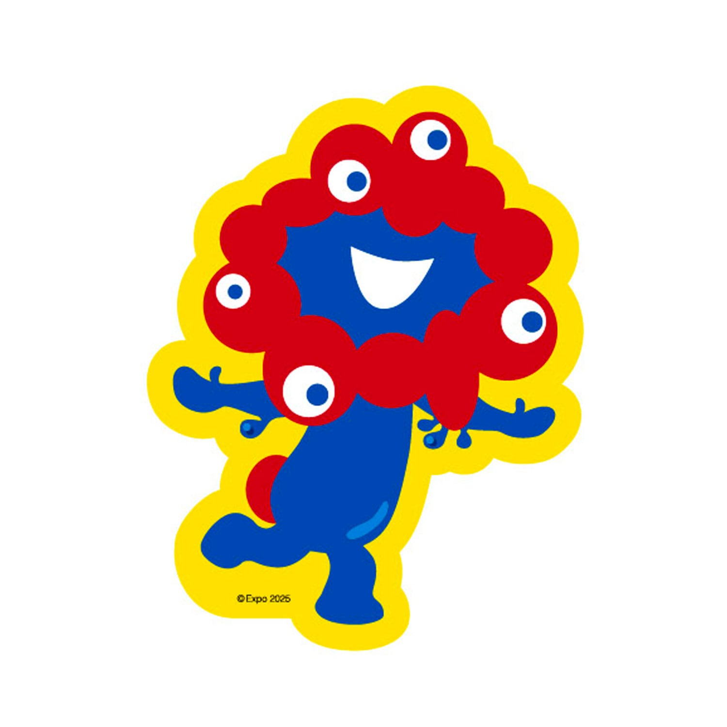 アウトドアステッカー EXPO2025 大阪・関西万博 ミャクミャク 04