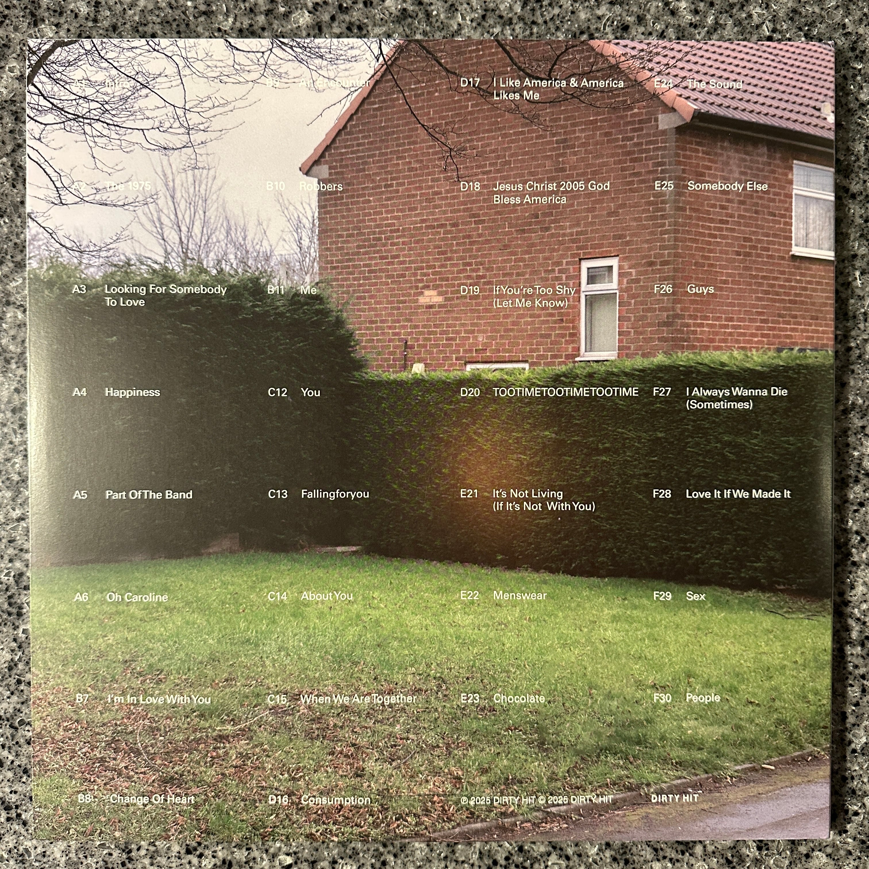 LP】THE 1975/Still…At Their Very Best(Live From The AO Arena