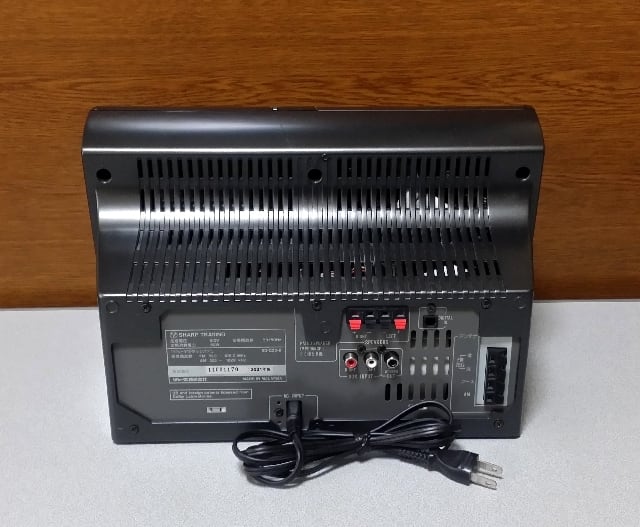 SHARPの1bit5.6MHzミニコンSD-SG40CD.MD動作ドア開閉不具 SHARPの1bit5