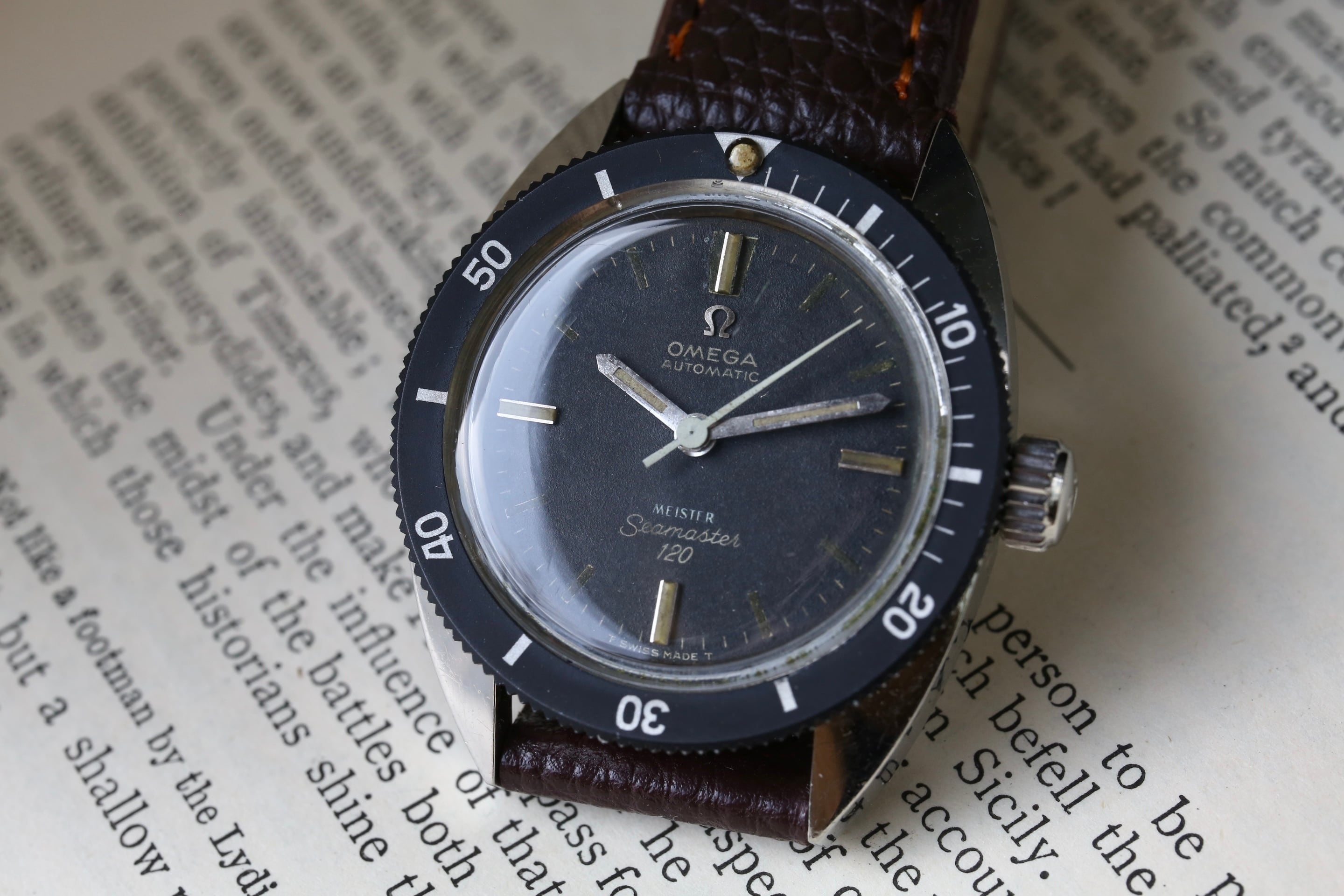 OMEGA】 1960's オメガ シーマスター120 ボーイズサイズ ”MEISTER別注