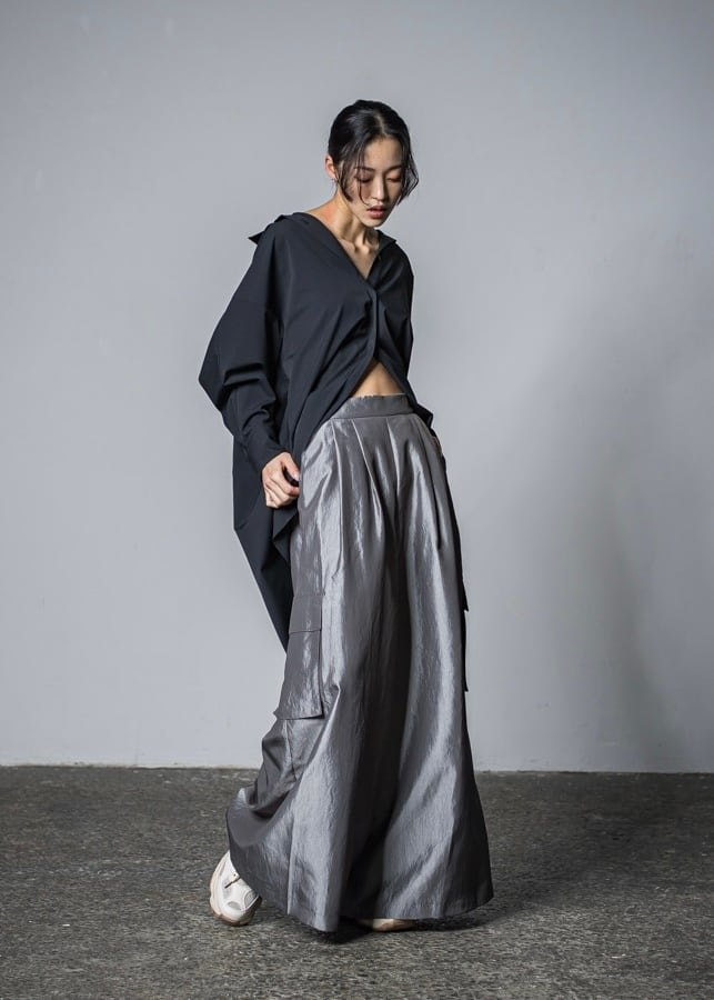 wide cargo pants | Lig.