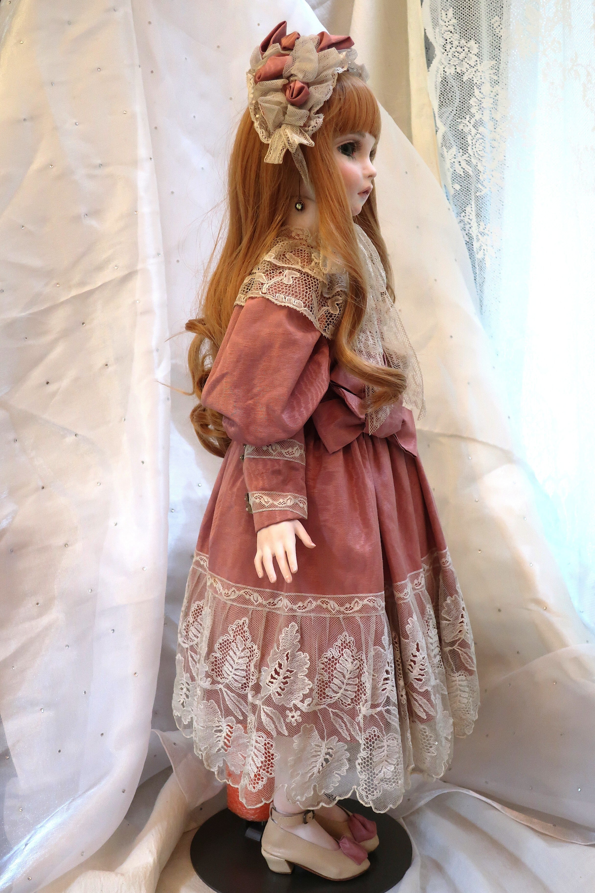 ベラ（約63cm）ビスクドール 三輪輝子作品 | 創作人形館ミワドールBASE店