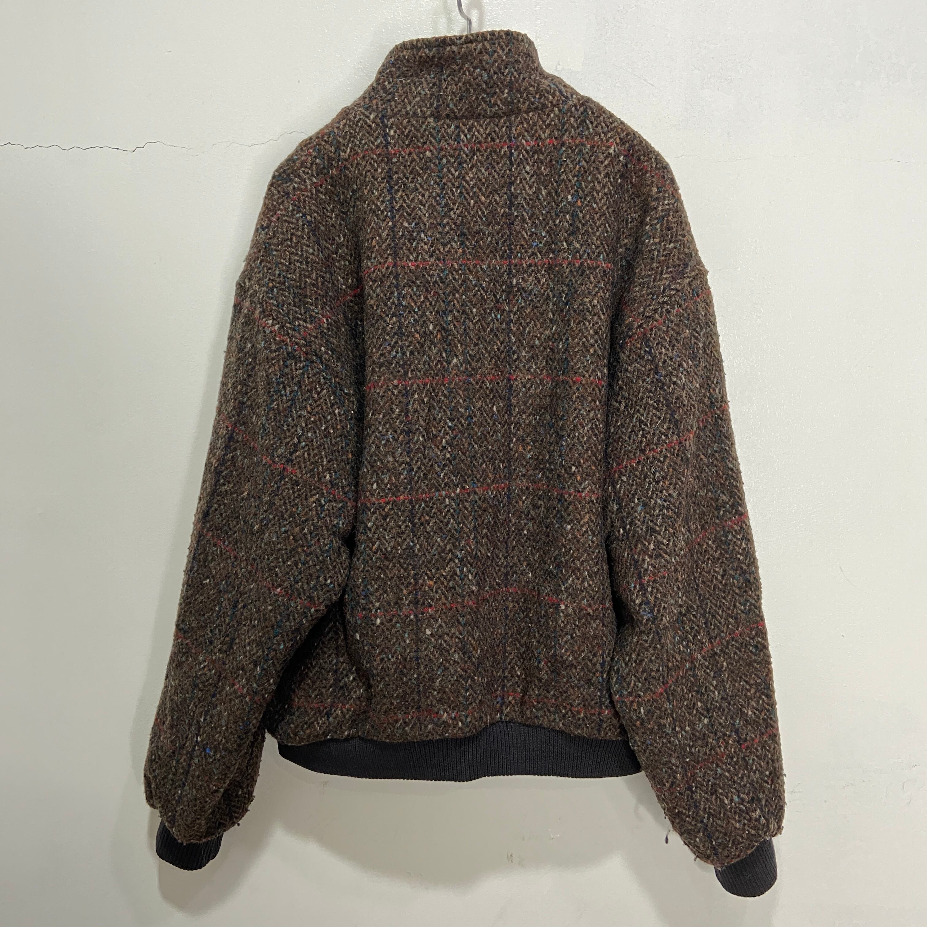 希少 黒タグ Eddie Bauer ウールコート 襟レザー 希少 黒タグ Eddie