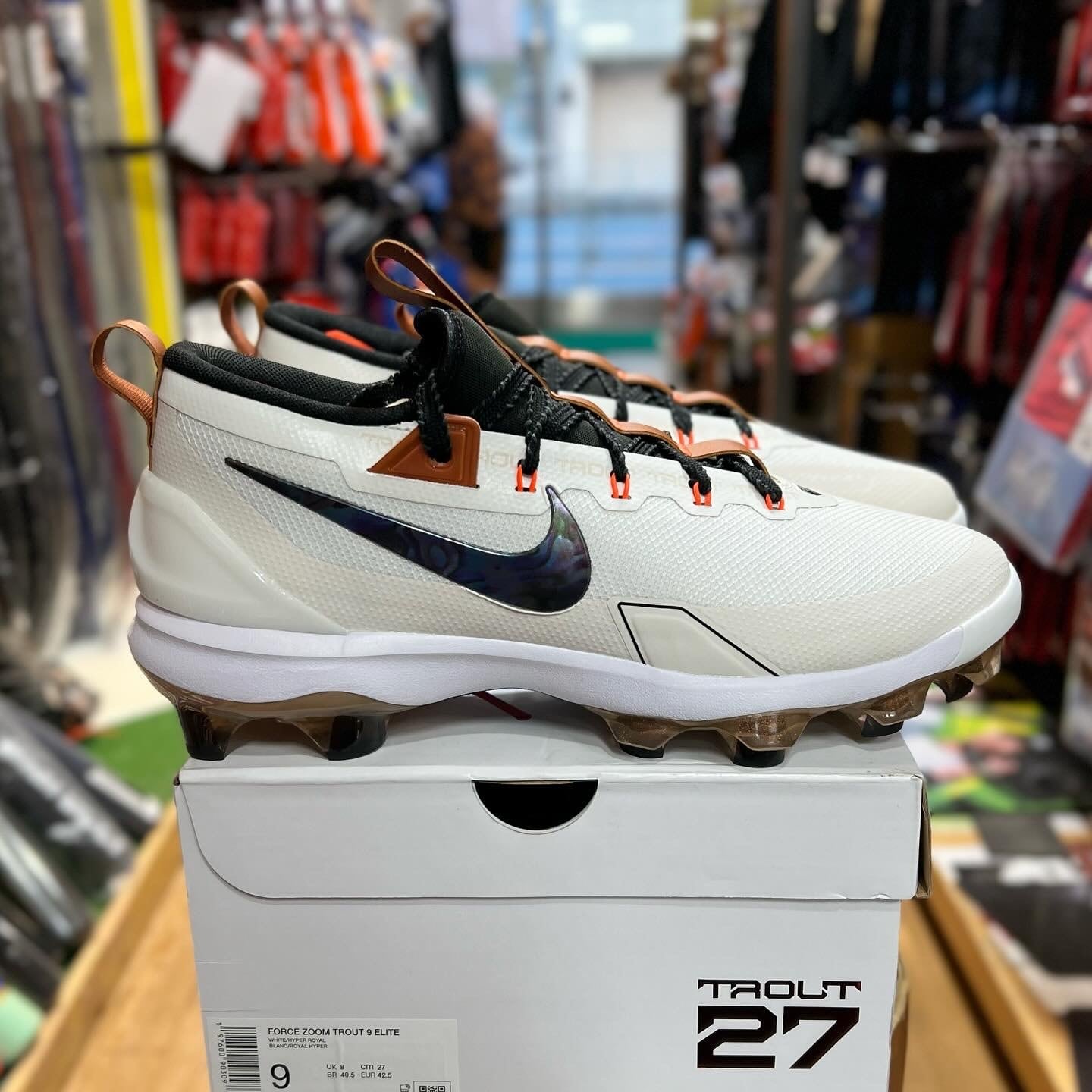 US限定 トラウト9 Trout9 Elite ポイントスパイク ナイキ 野球