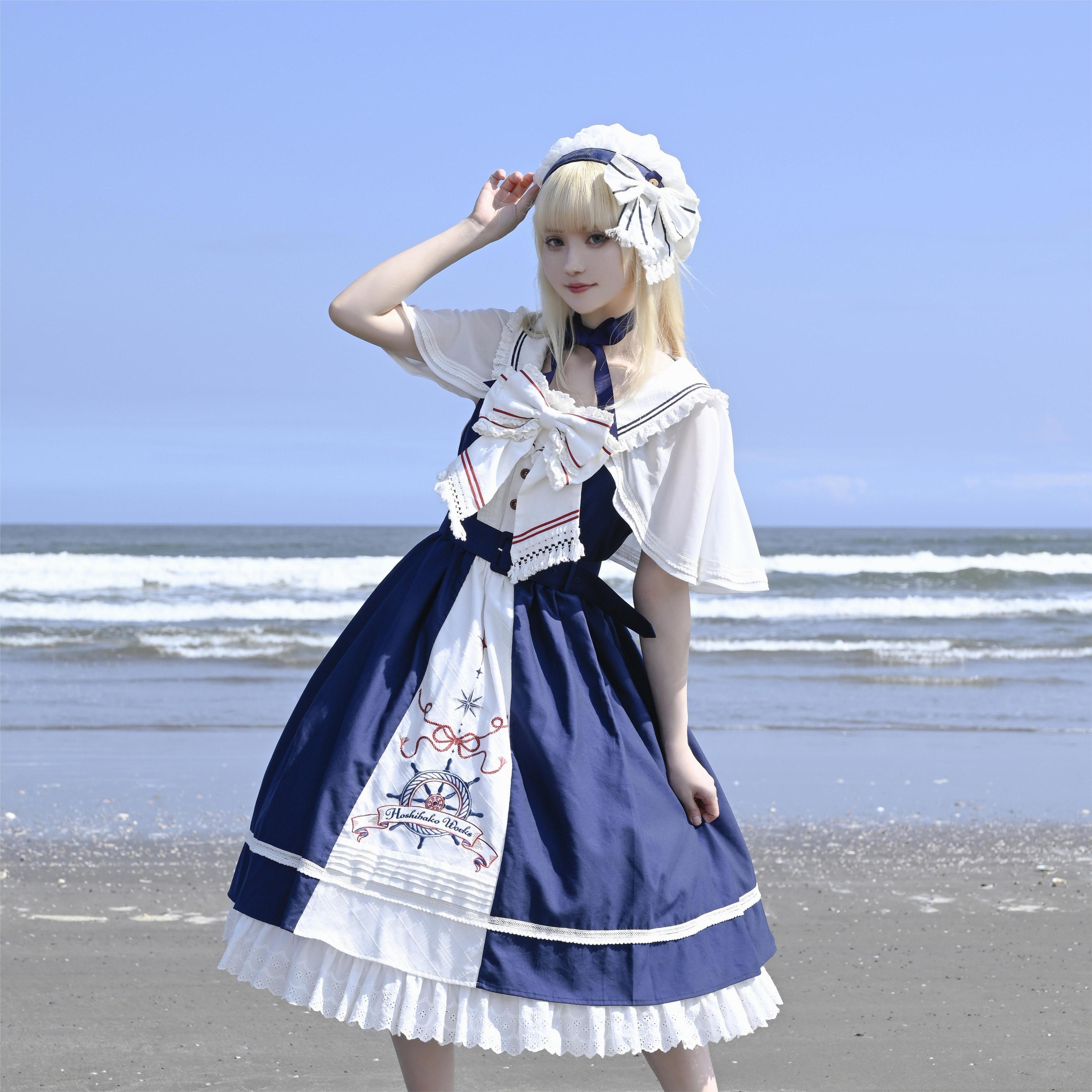 イノセントワールド テディベアジャンパースカート セーラー襟