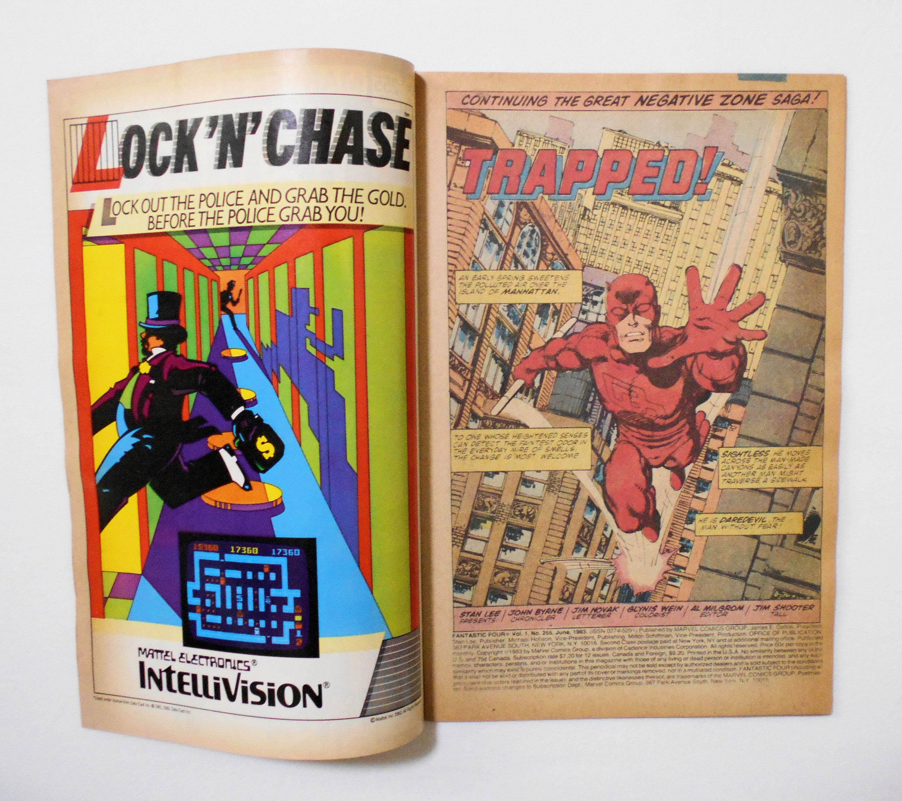 ファンタスティック・フォー FANTASTIC FOUR】 VOL.1 NO.255 MARVEL