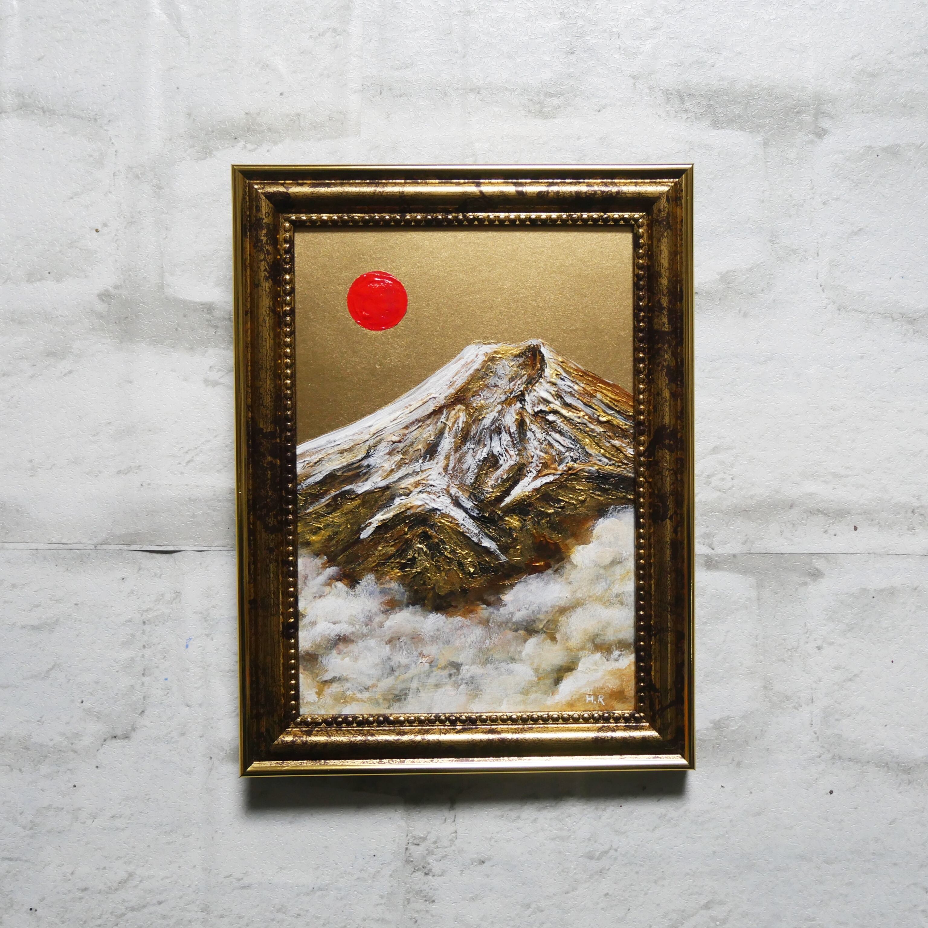 油絵 油彩 油彩画 絵 絵画【ミモザの道】 | HIROSHI1990