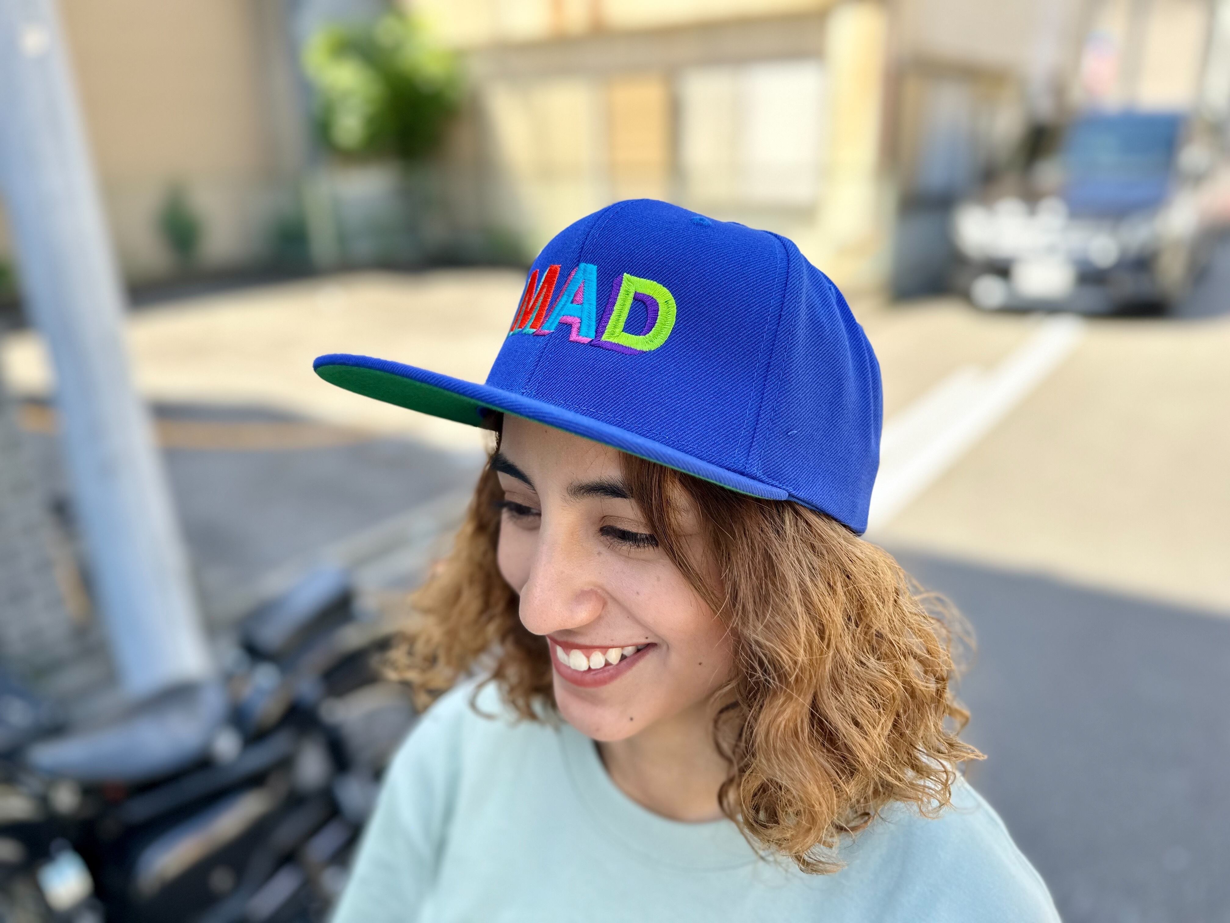 MAD BOXXX コラボロゴキャップ -ロイヤル- | MAD MOUSE COMIC