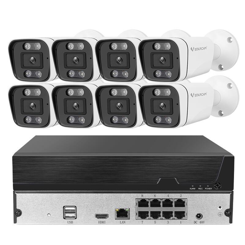 NVR POE防犯カメラ8台セット初期不良交換保証「NVR-VST-POE8」 | Pro