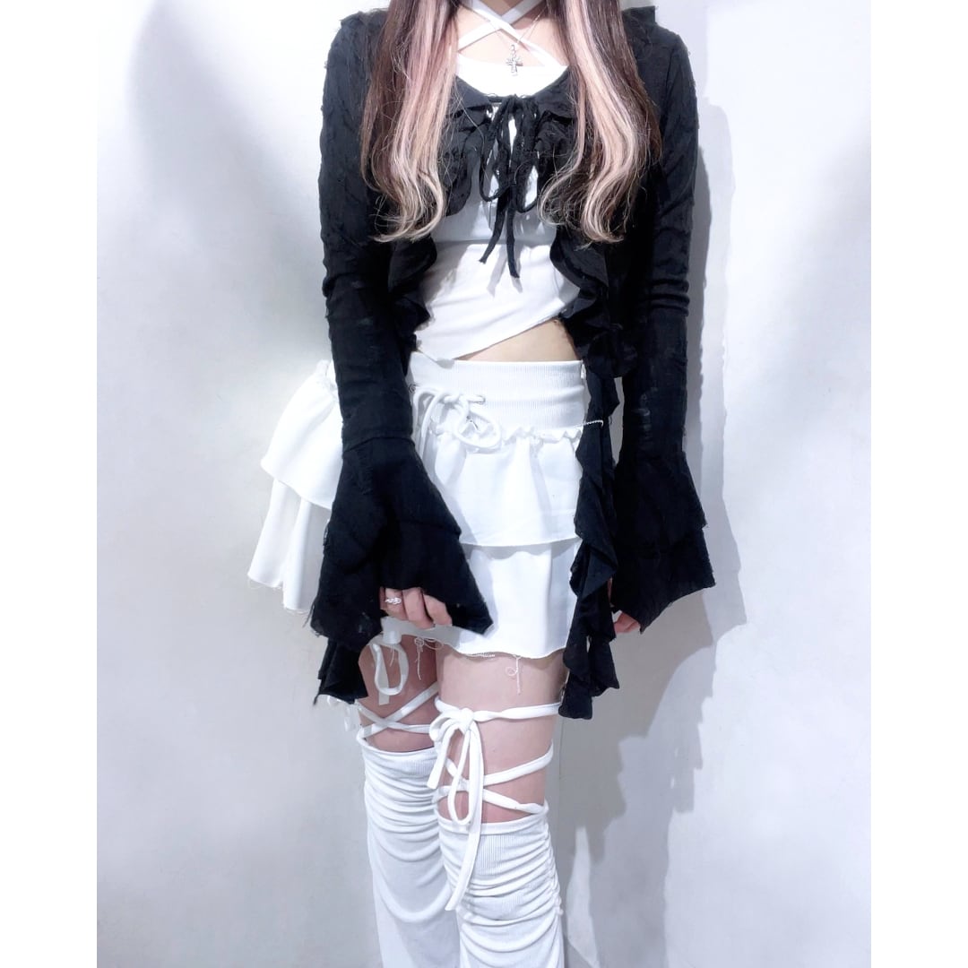 フリルグランジカーディガン | VOLCAN&APHRODITE