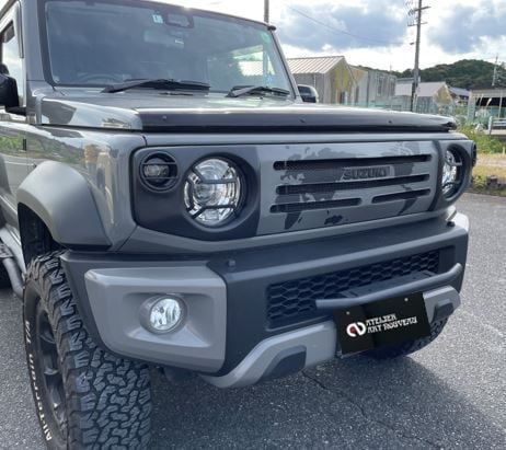 ジムニー・ 五大陸 フロントグリル ミディアムグレー タイプLJ