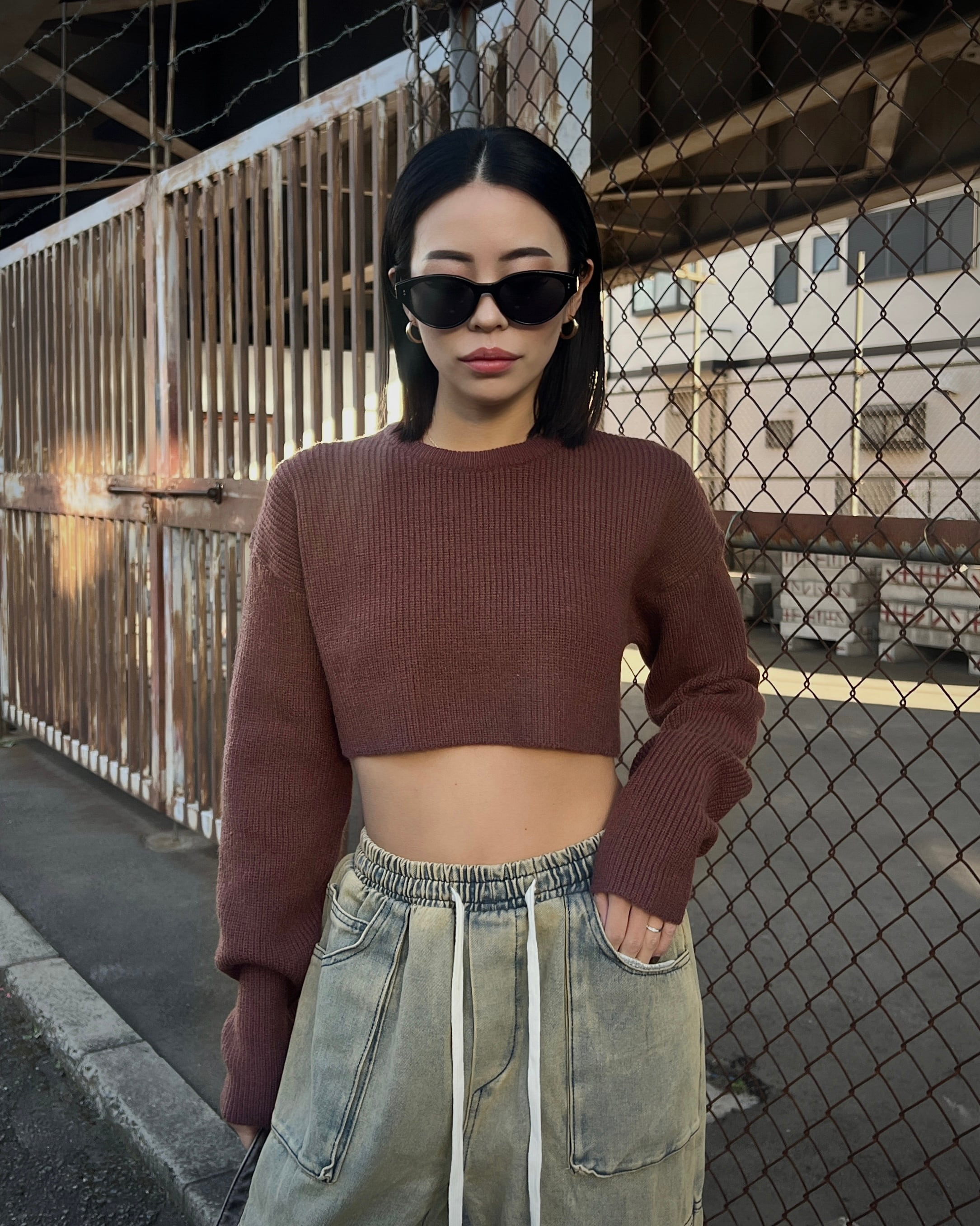 6colors】cateye 5 sunglasses | FLEX公式｜SNSで話題のアイウェア