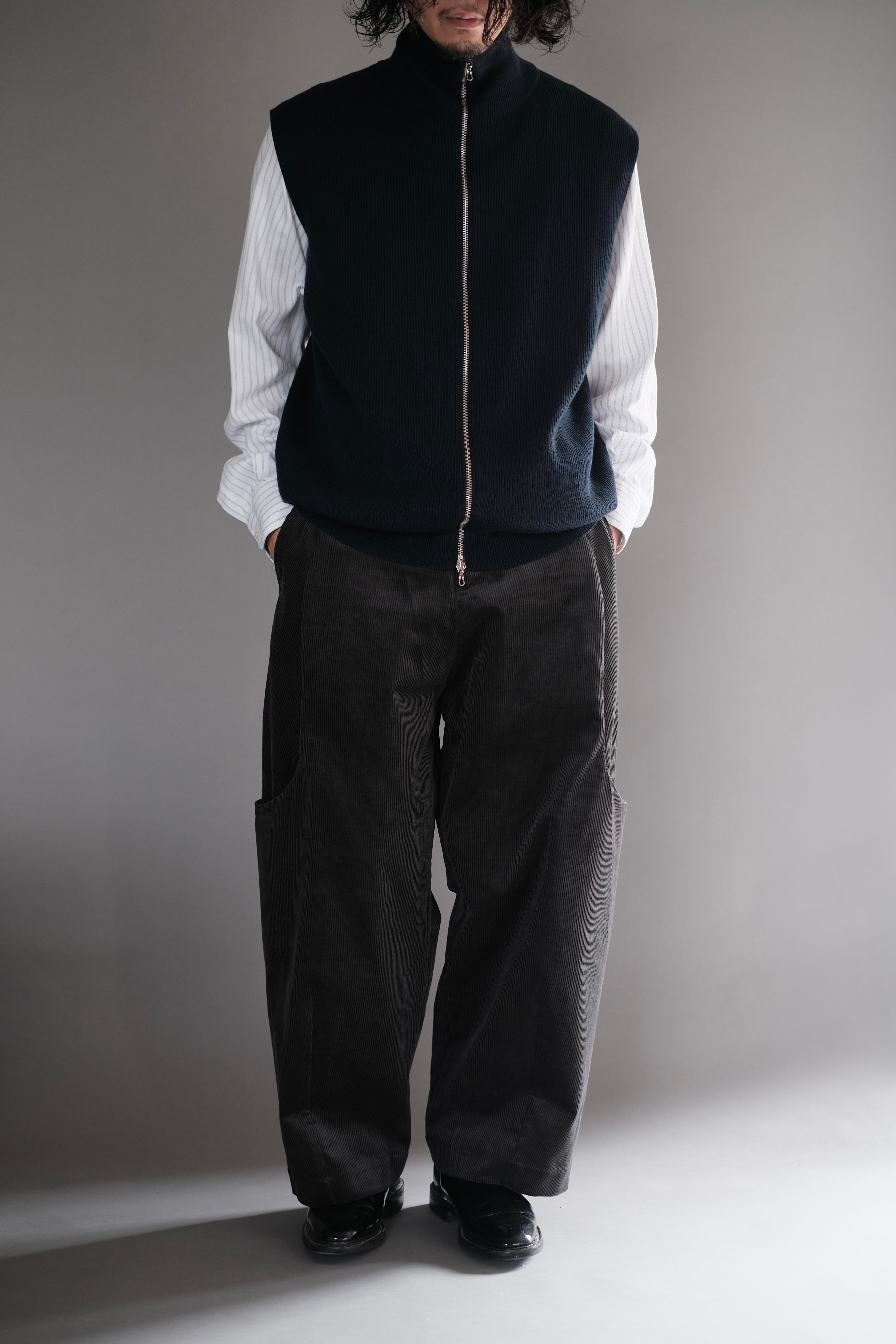 Graphpaper / High Density Drivers Knit Vest | LIVING