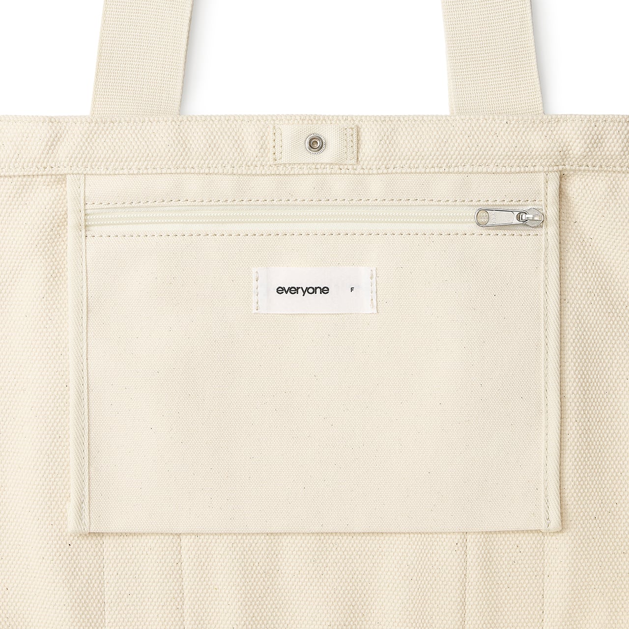everyone canvas big tote (NATURAL) | everyone
