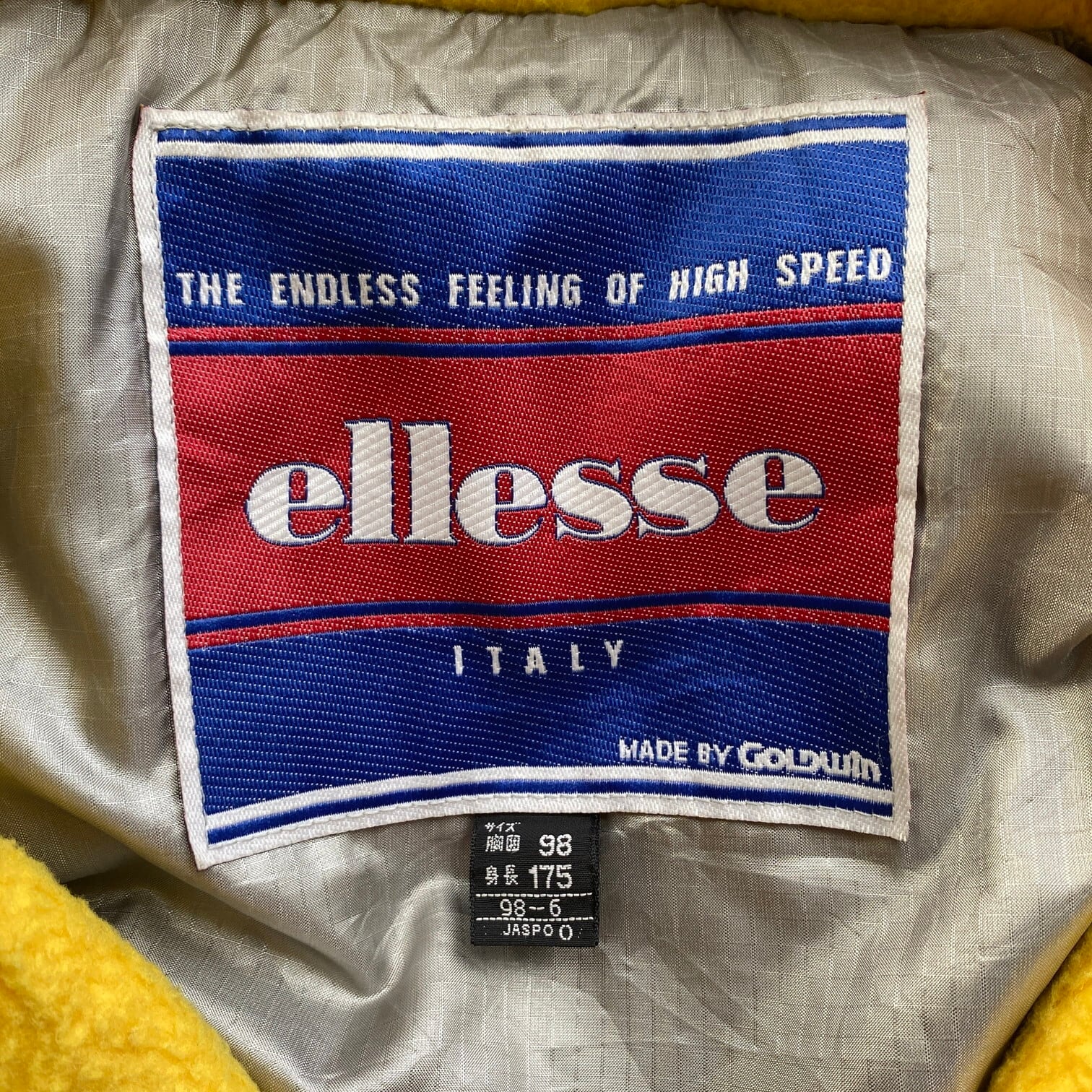 90年代 ellesse エレッセ ココリコ フランス代表 スキーウェア ハーフ