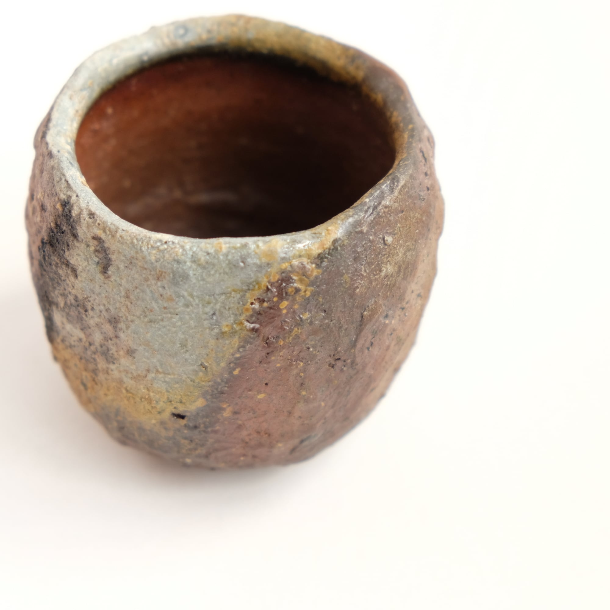 6 大江一人 Kazuto Ooe 窯変 ぐい呑み 大 Sake cup L | Gallery HANNA