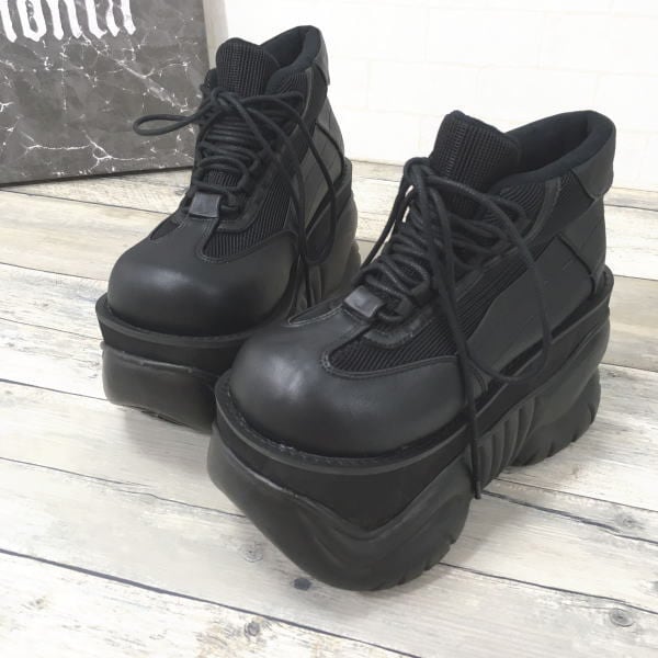 ☆【サイズ交換OK】Demonia（デモニア）正規保証品 厚底スニーカー 黒