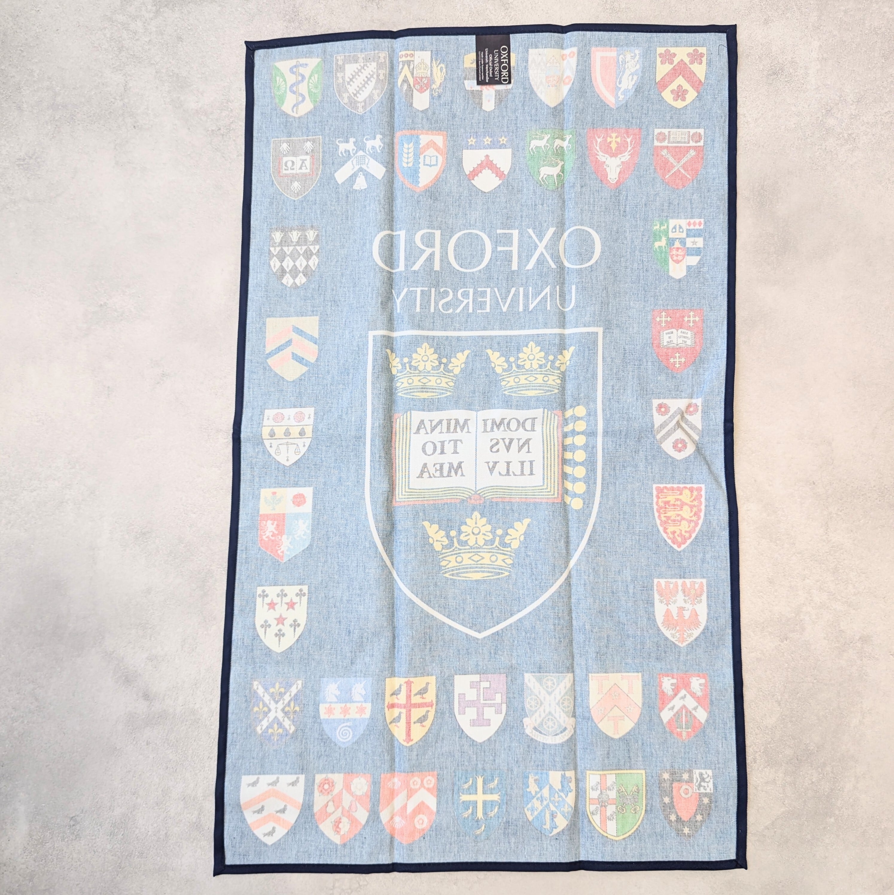 ティータオル【オックスフォード大学紋章】Elgate Products 50001-K