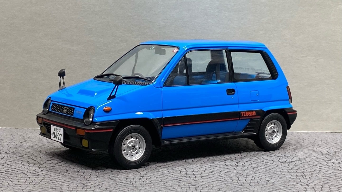 1/24 ホンダ シティ ターボ用 純正鉄ちん/タイヤセット | Yoshida