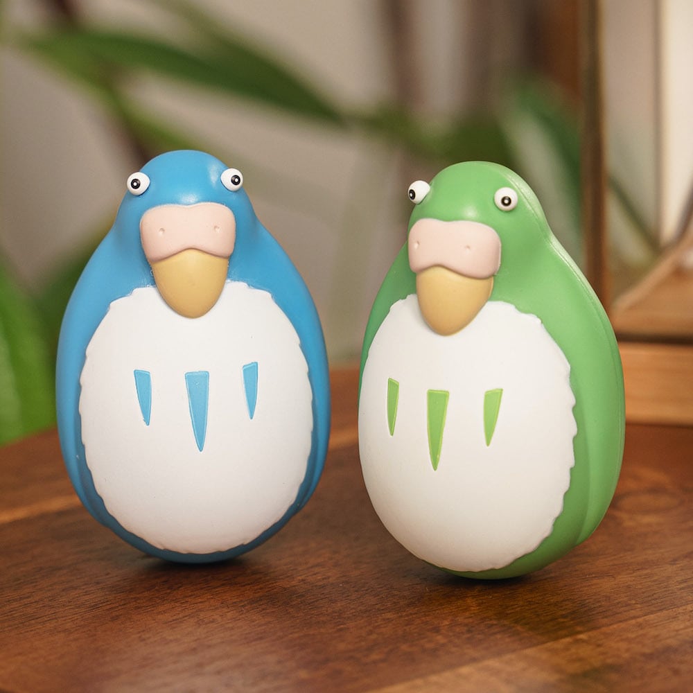 君たちはどう生きるか ゆらゆらおきあがりこぼし インコマン青・緑