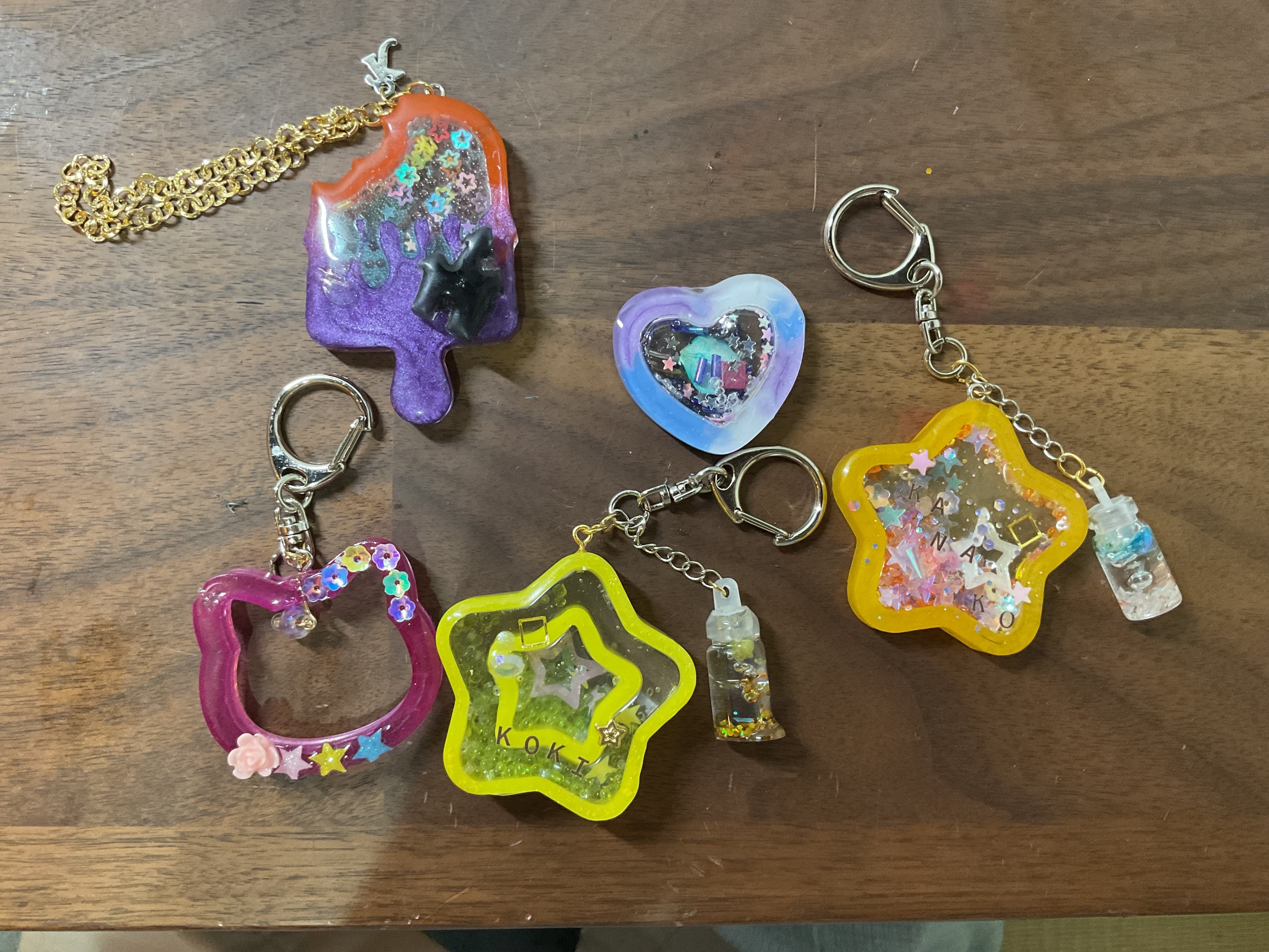 シャカシャカシェイカーキーホルダー | かえでの気まぐれハンドメイドSHOP