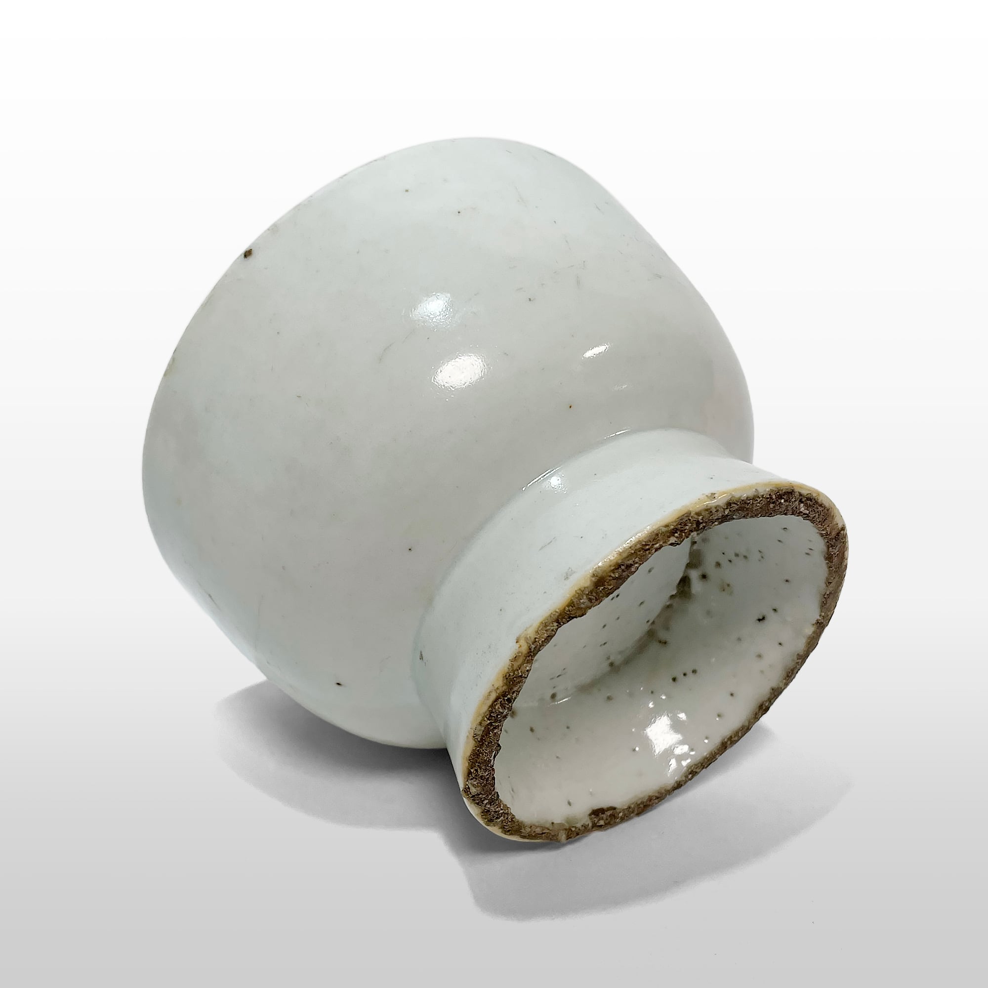 李朝白磁高足碗 | 賢祥堂美術 本店-WEBSHOP