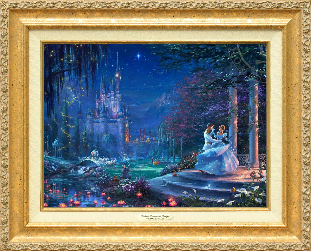 ディズニー絵画 シンデレラ/ダンシング イン ザ スターライト 作品証明