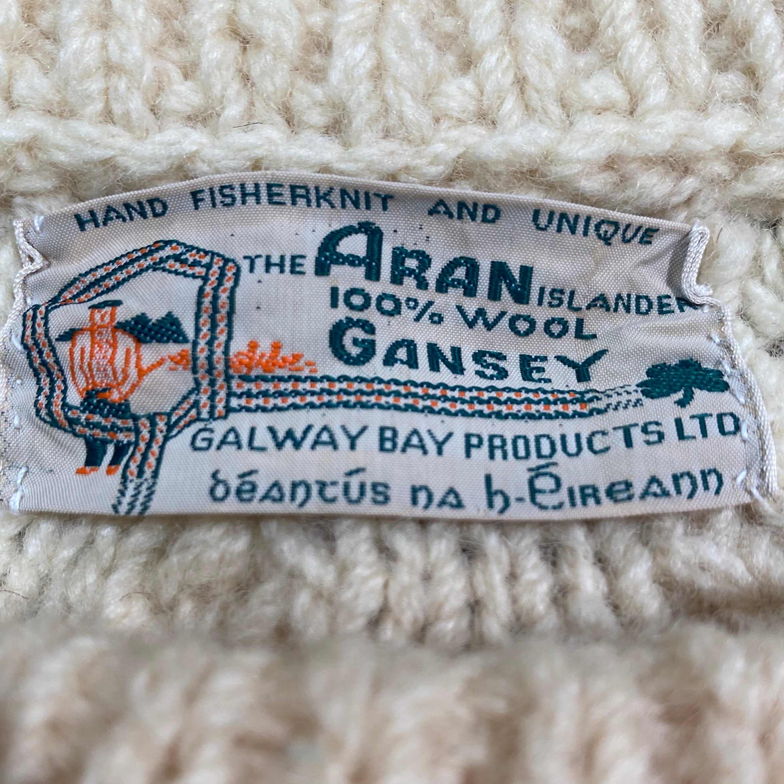 SPECIAL VINTAGE 50S〜60S THE ARAN ISLANDER GALWAY BAY PRODUCTS