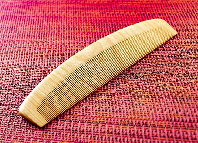 お六櫛】とき櫛 5寸 超細歯 みねばり | 【工房ふるかわや】木曽の伝統