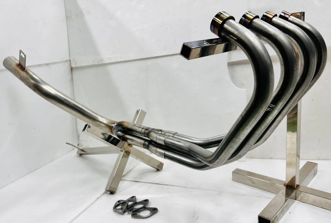 CB400SF NC39 飛燕 4-2-1 オリジナルマフラー メッキ サイレンサー