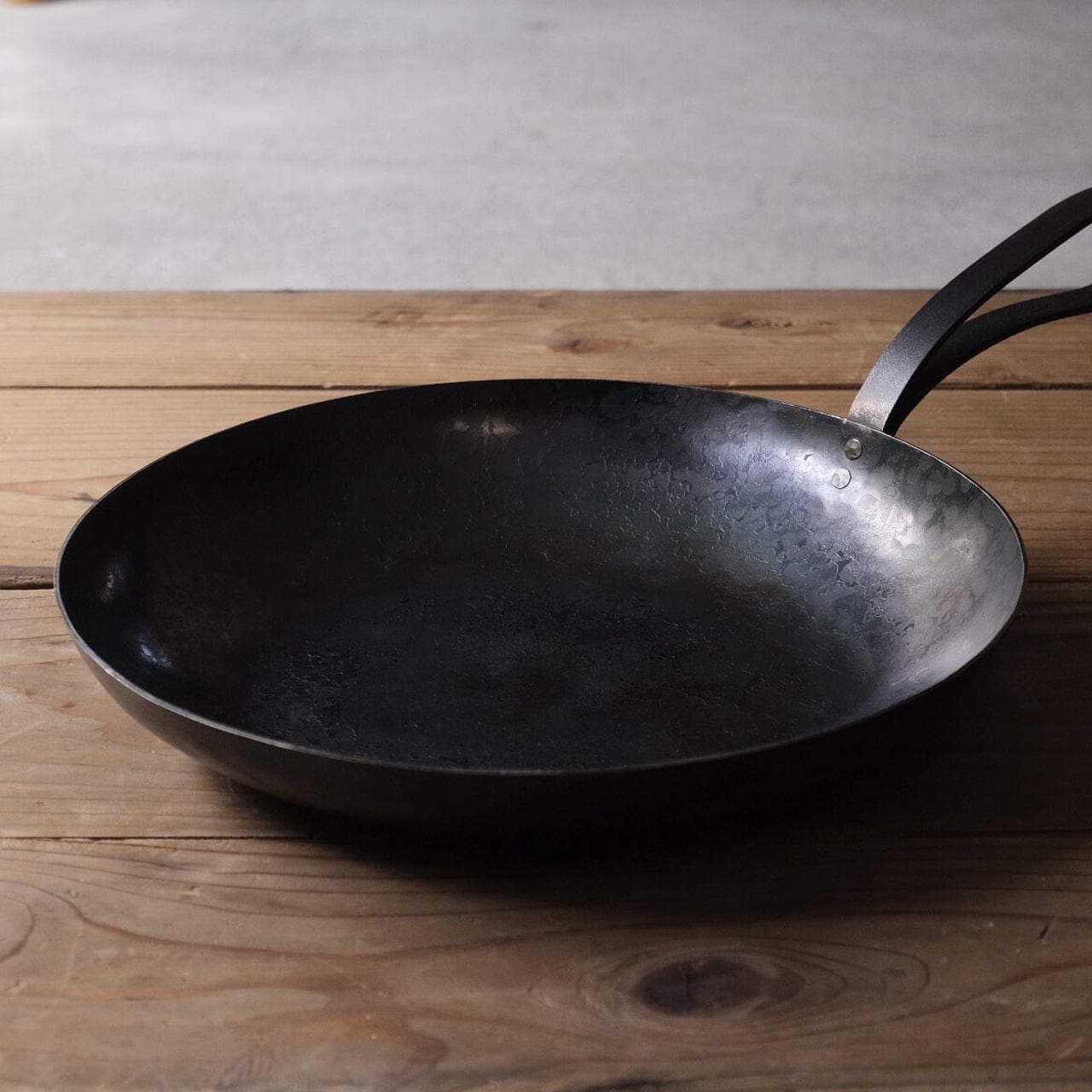 河原崎貴 鉄フライパン 大 鉄なべ フライパン 鉄製 黒 フライパン
